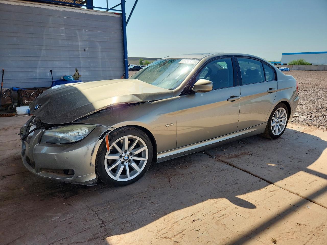 2010 Bmw 328 I Silver vin: WBAPH7G57ANM54006