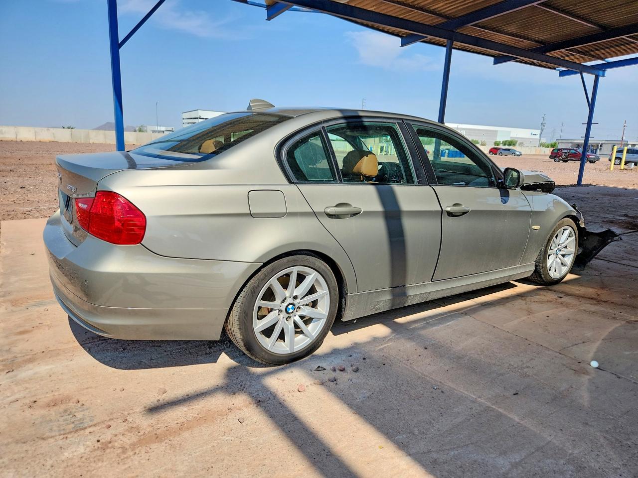 2010 Bmw 328 I Silver vin: WBAPH7G57ANM54006
