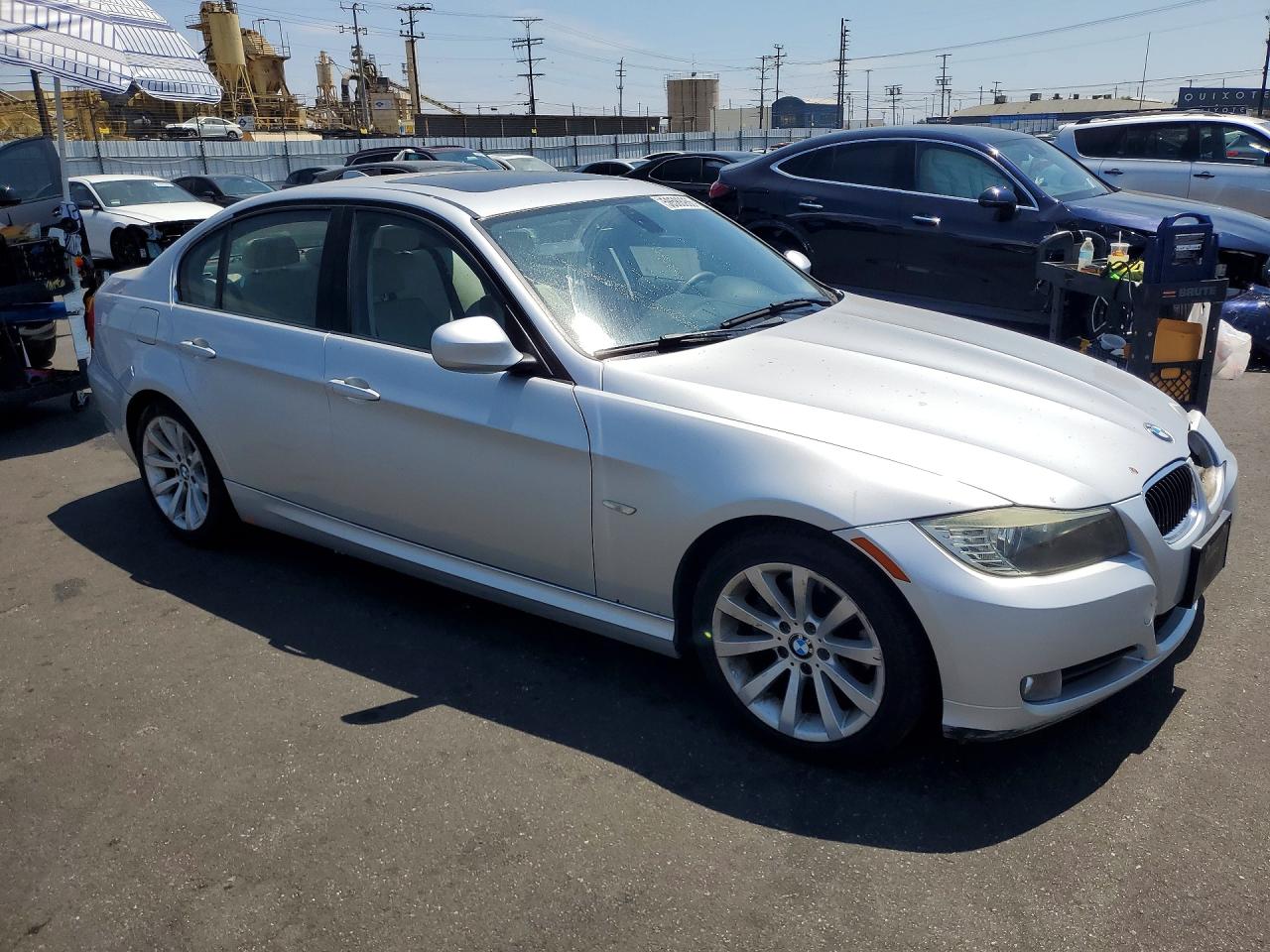 2011 Bmw 328 I Silver vin: WBAPH7G57BNN07868