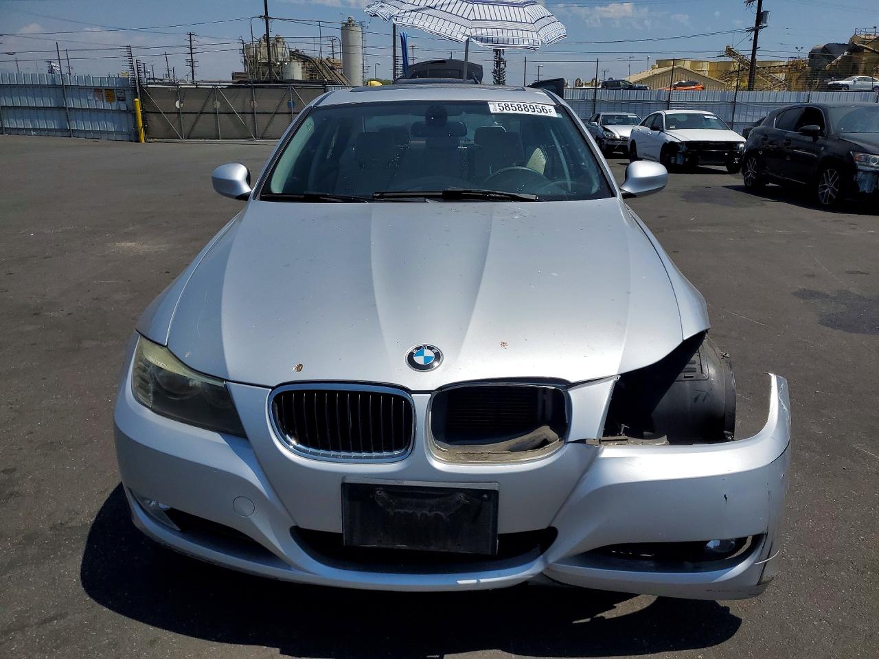 2011 Bmw 328 I Silver vin: WBAPH7G57BNN07868
