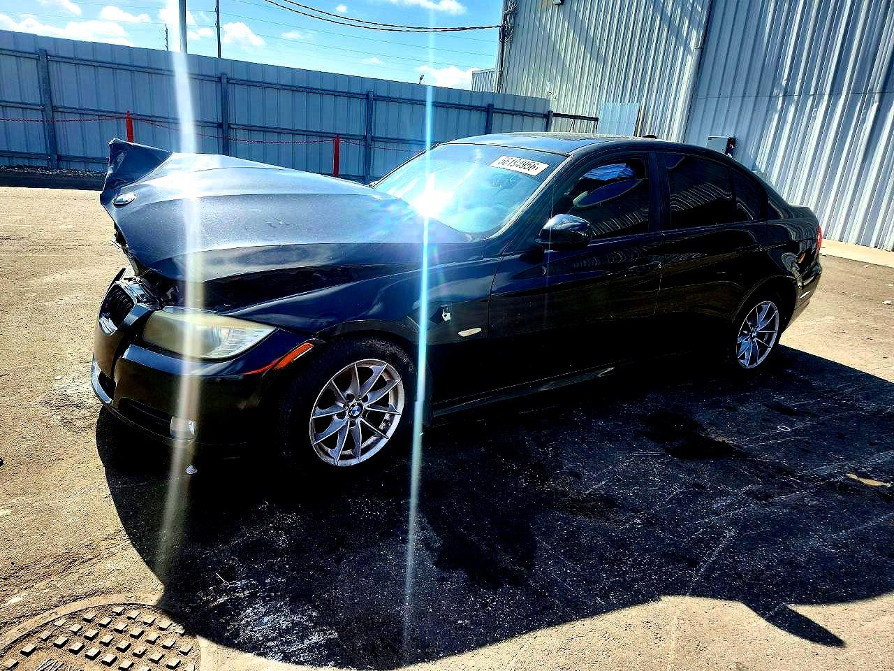 2010 Bmw 328 I Black vin: WBAPH7G58ANM51812