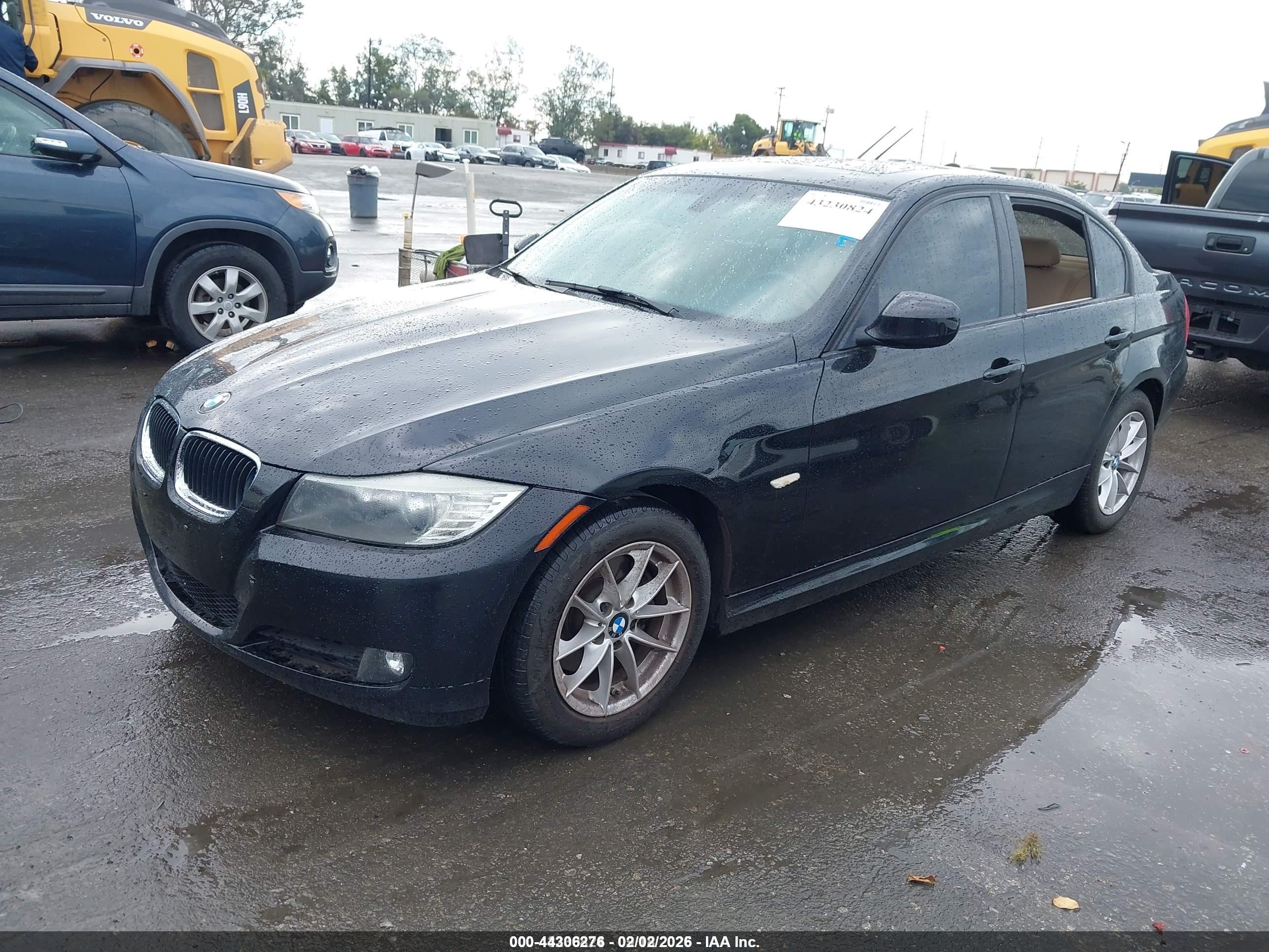 2011 Bmw 328i   Черный vin: WBAPH7G58BNM57871