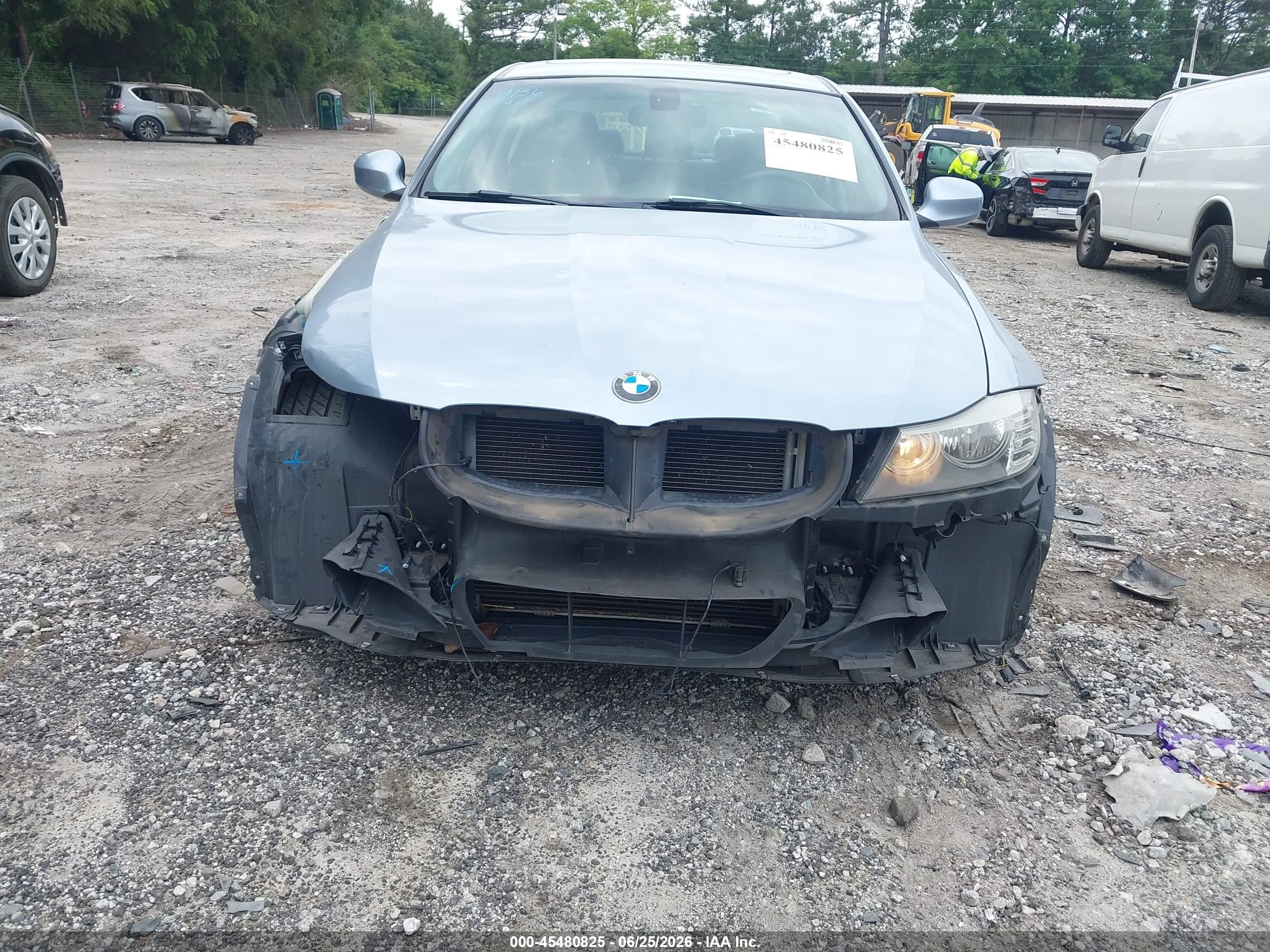 2011 Bmw 328i   Light Blue vin: WBAPH7G58BNN07944
