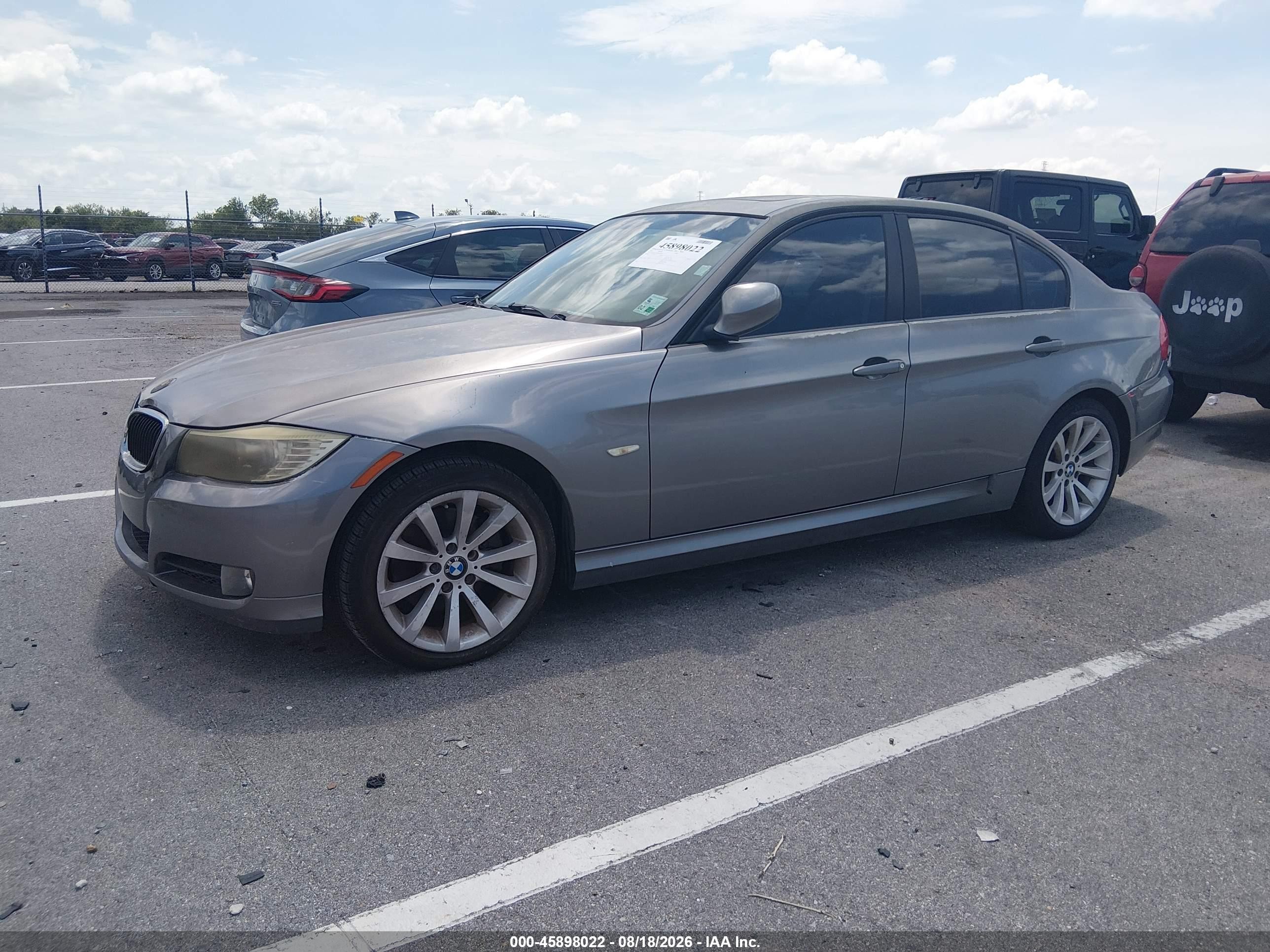 2011 Bmw 328i   Gray vin: WBAPH7G59BNM56048