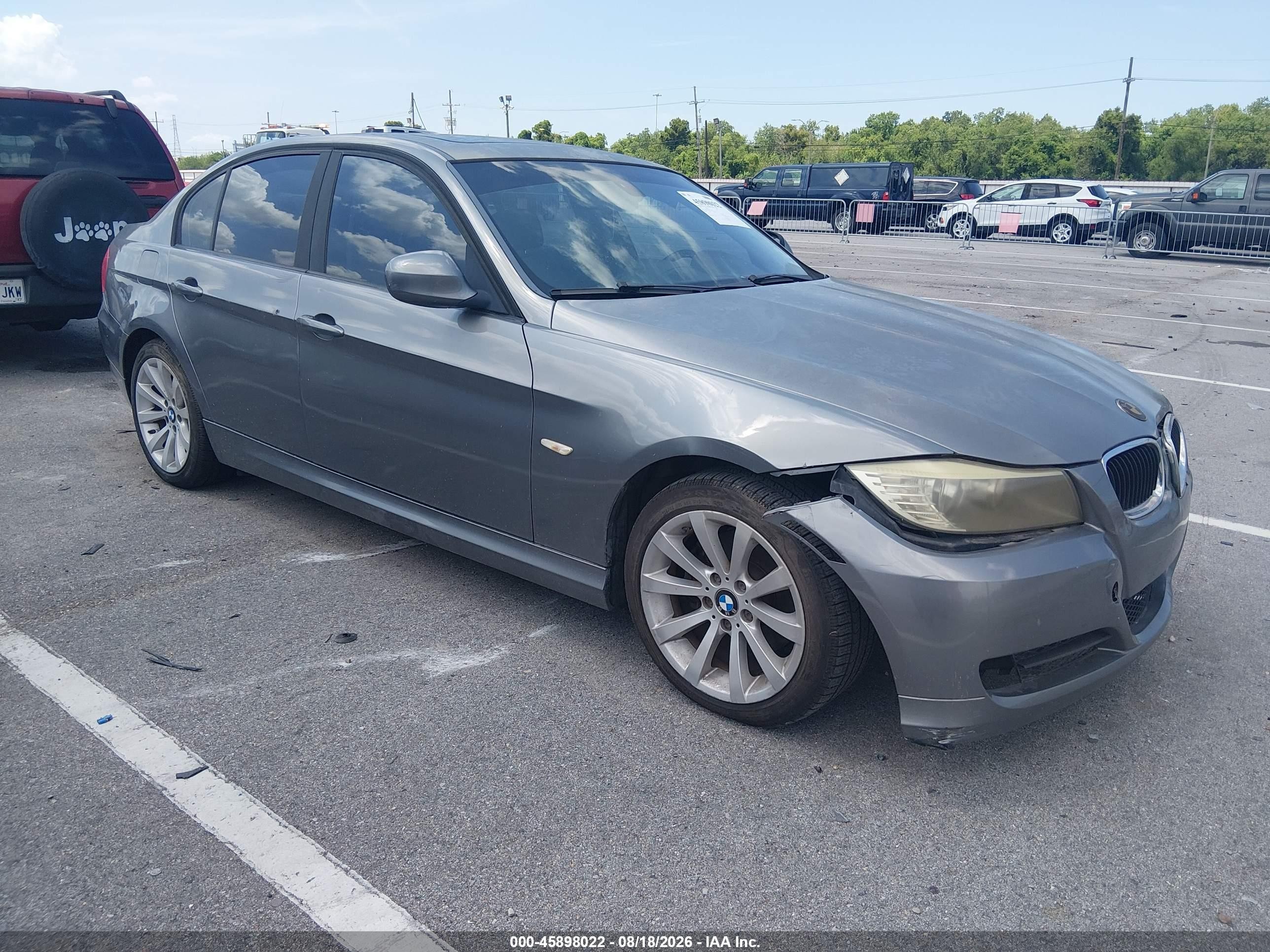 2011 Bmw 328i   Gray vin: WBAPH7G59BNM56048