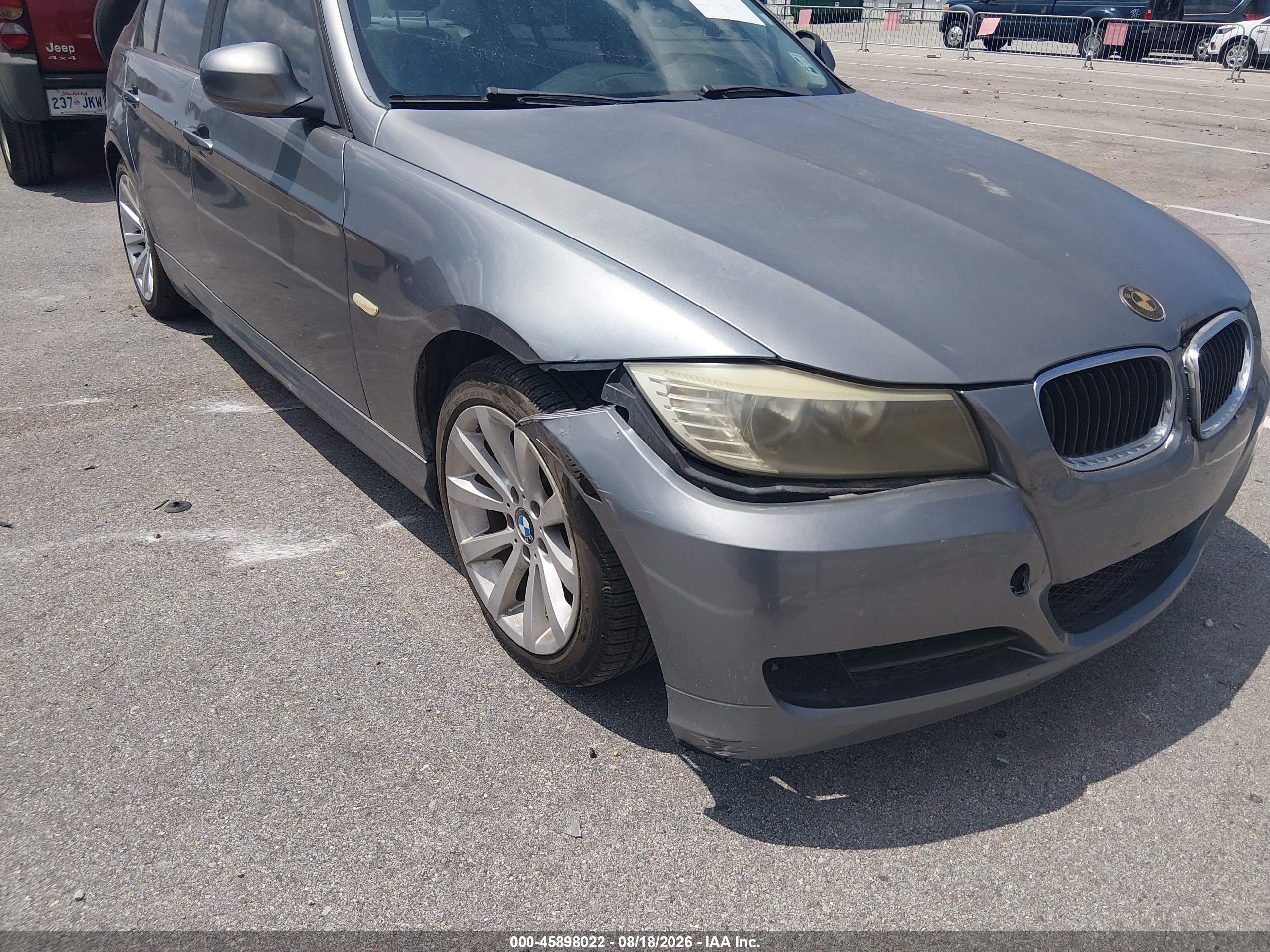 2011 Bmw 328i   Gray vin: WBAPH7G59BNM56048