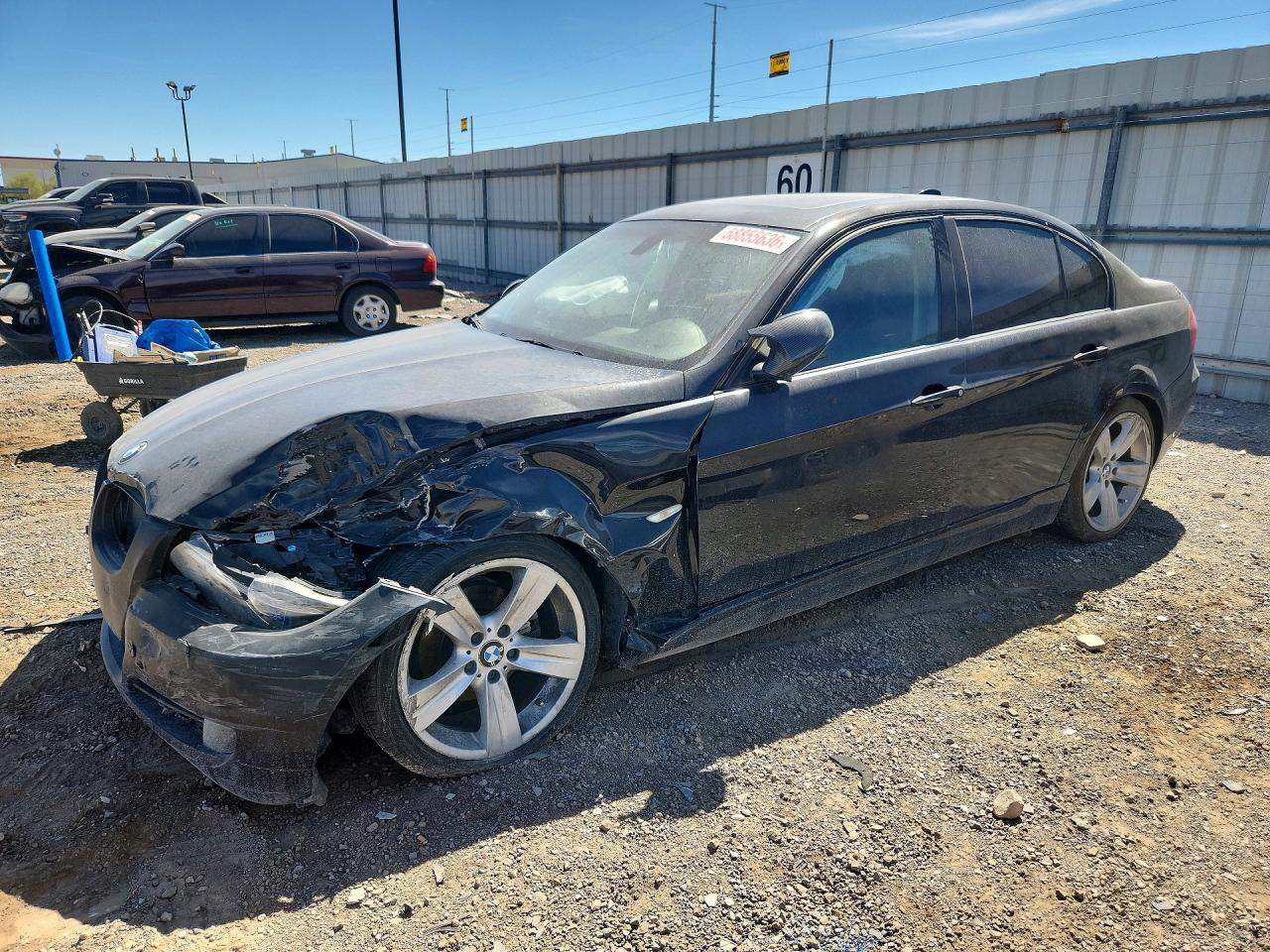 2011 Bmw 328 I Black vin: WBAPH7G59BNM56714