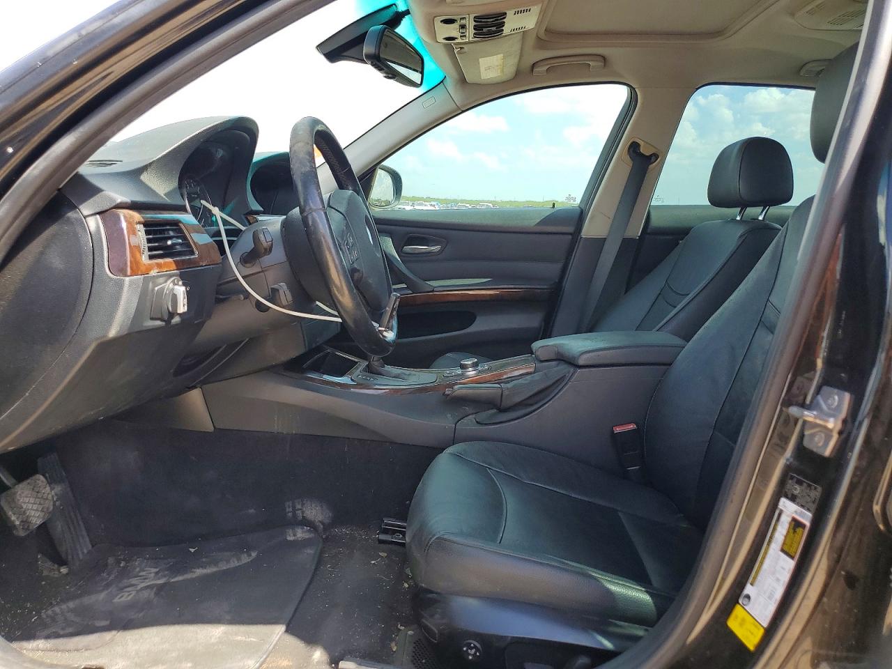 2011 Bmw 328 I Черный vin: WBAPH7G59BNN06673