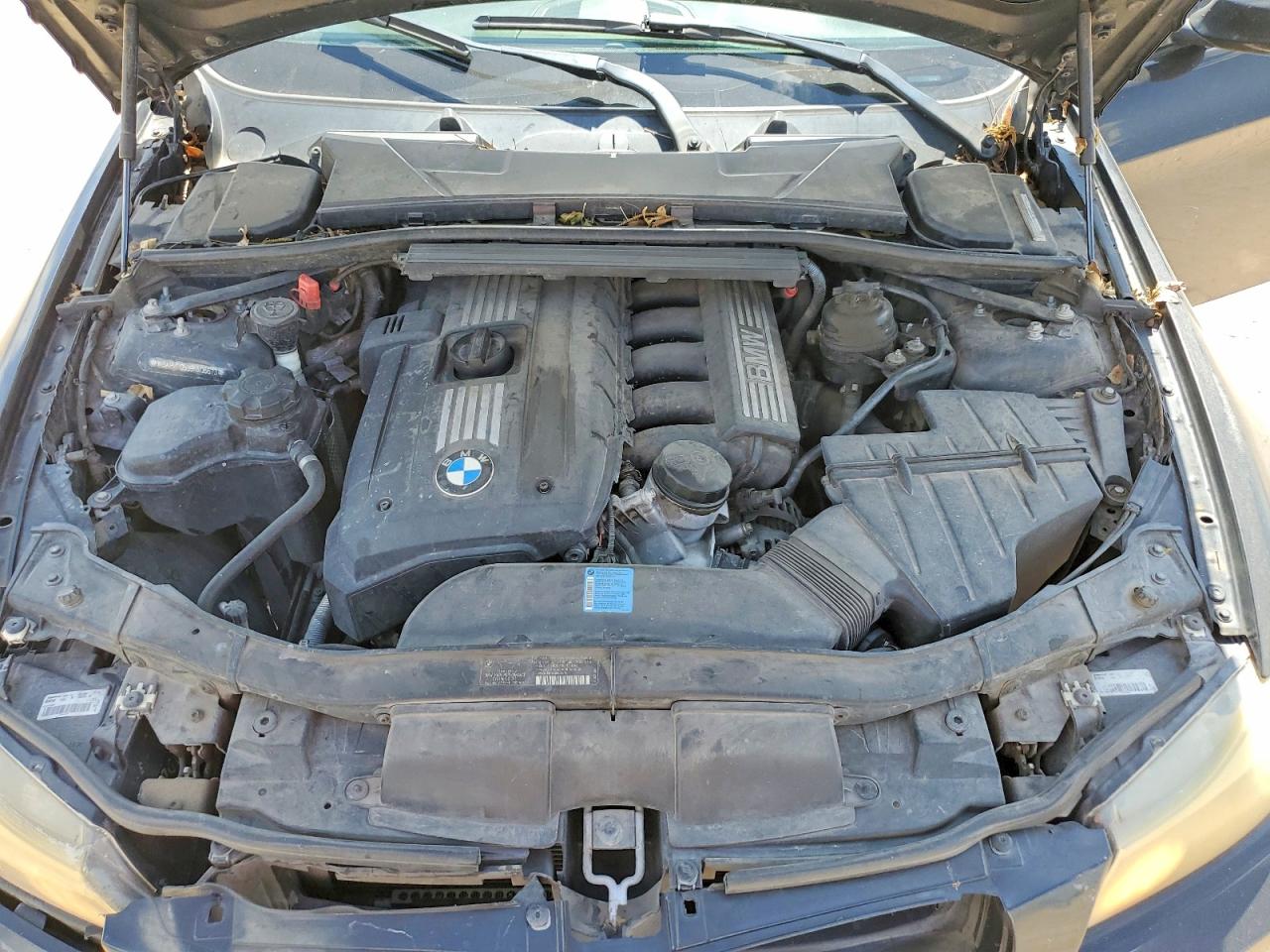 2011 Bmw 328 I Черный vin: WBAPH7G59BNN06673