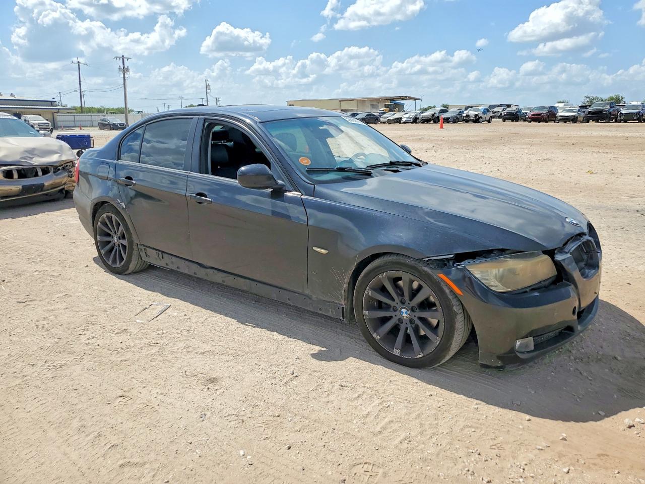 2011 Bmw 328 I Черный vin: WBAPH7G59BNN06673