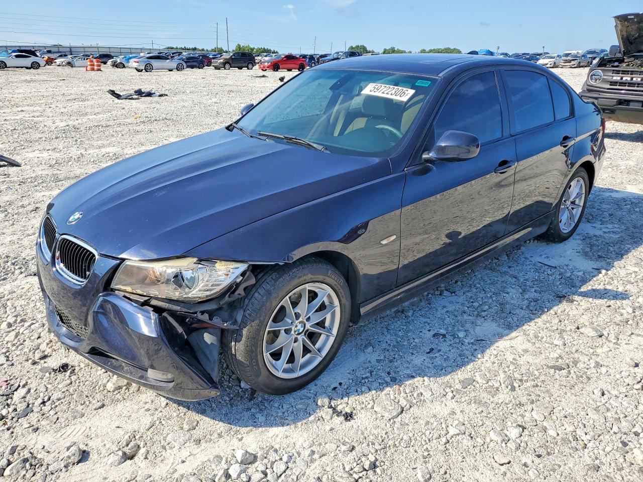 2010 Bmw 328 I Blue vin: WBAPH7G5XANM49267