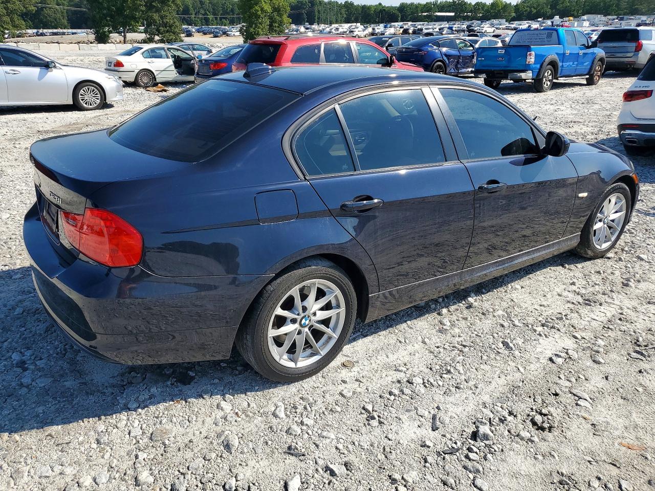 2010 Bmw 328 I Blue vin: WBAPH7G5XANM49267