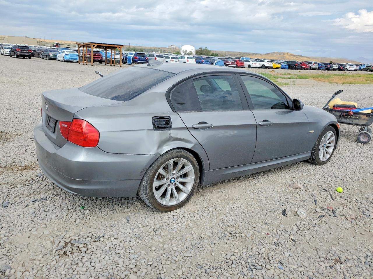 2011 Bmw 328 I Charcoal vin: WBAPH7G5XBNM58763