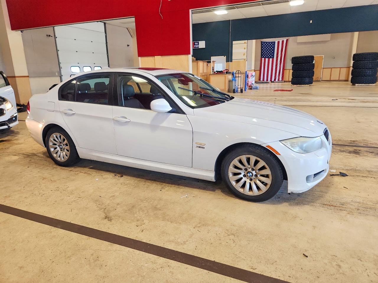 2009 Bmw 328 Xi Sulev White vin: WBAPK53519A512223