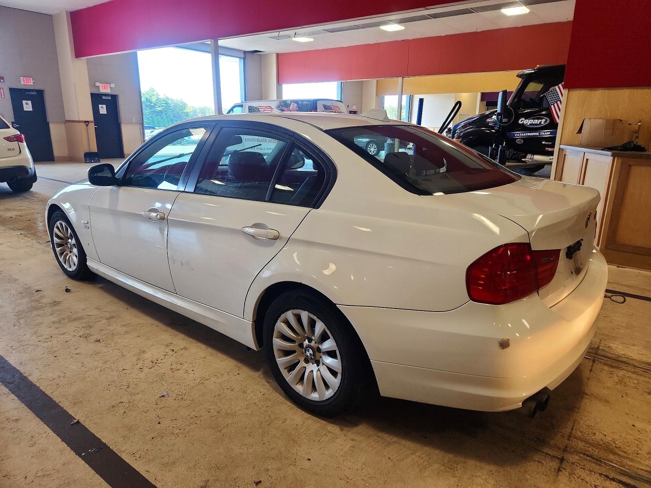 2009 Bmw 328 Xi Sulev White vin: WBAPK53519A512223