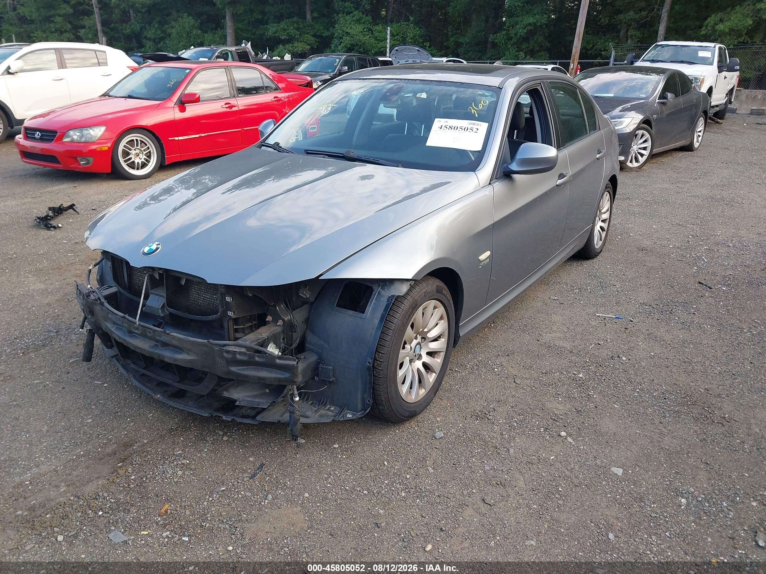 2009 Bmw 328i Xdrive Blue vin: WBAPK53529A645038