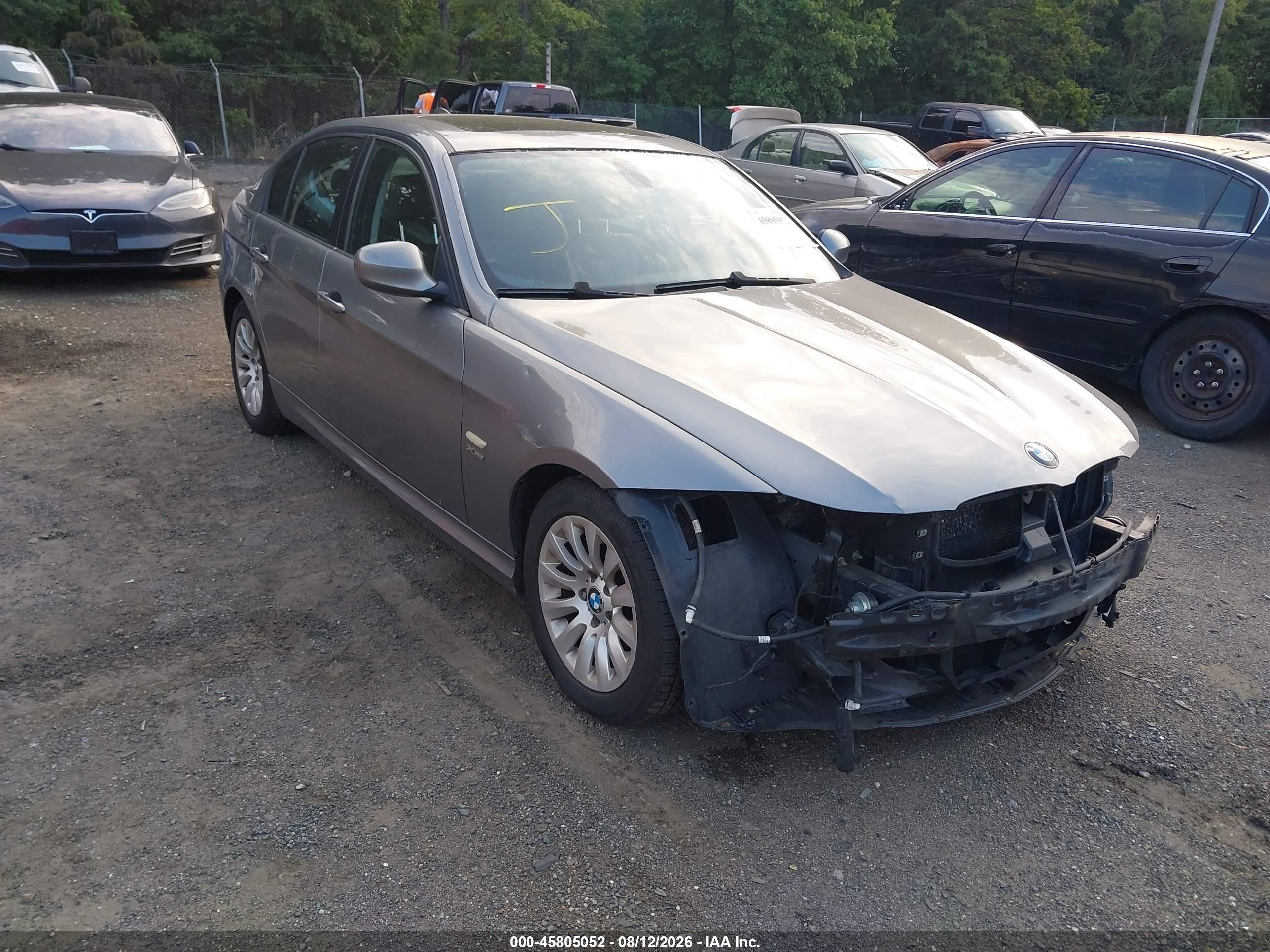 2009 Bmw 328i Xdrive Blue vin: WBAPK53529A645038