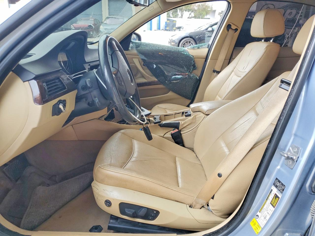2009 Bmw 328 Xi Sulev Silver vin: WBAPK53539A644447