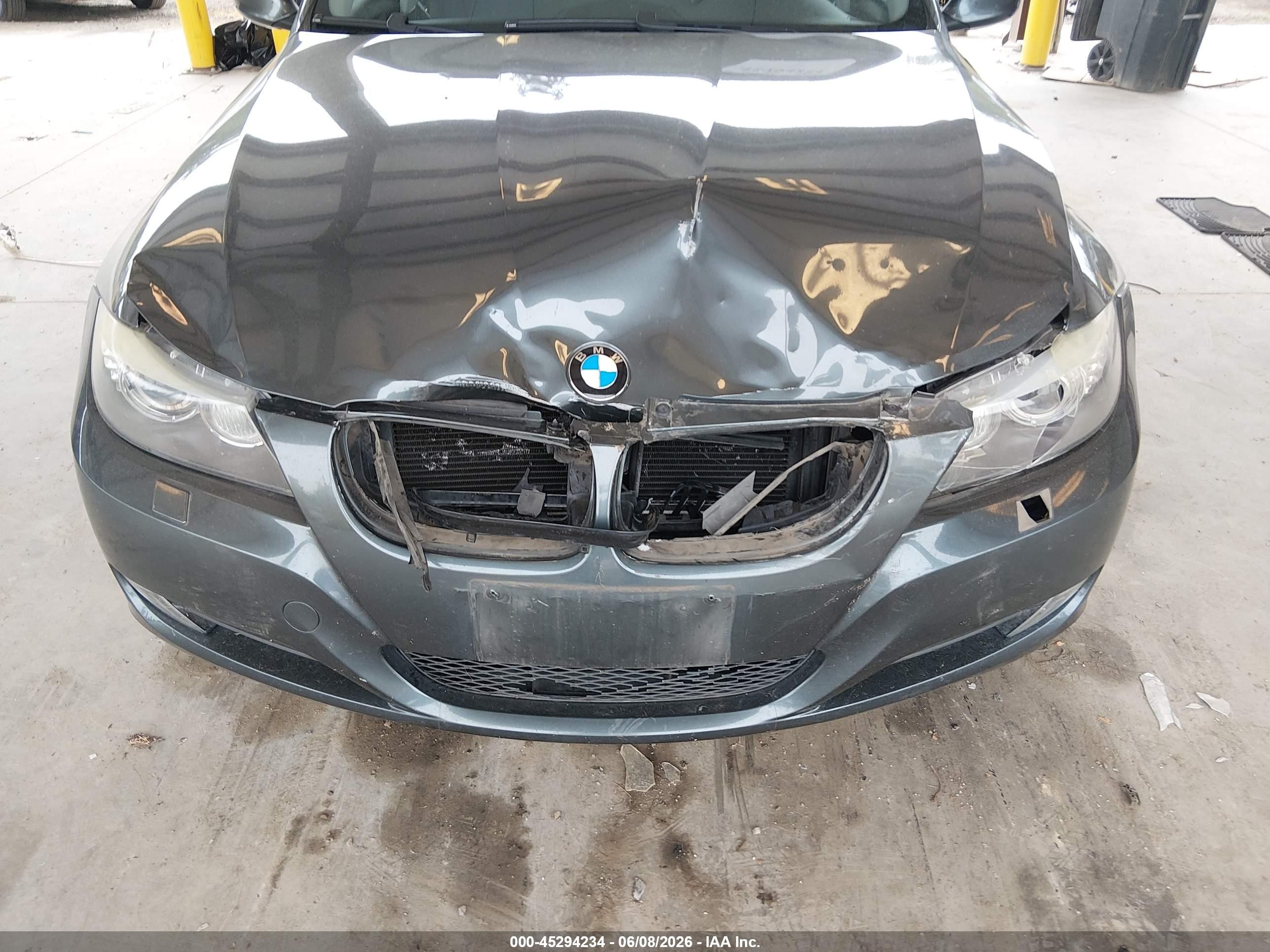 2009 Bmw 328i Xdrive Gray vin: WBAPK53539A644707