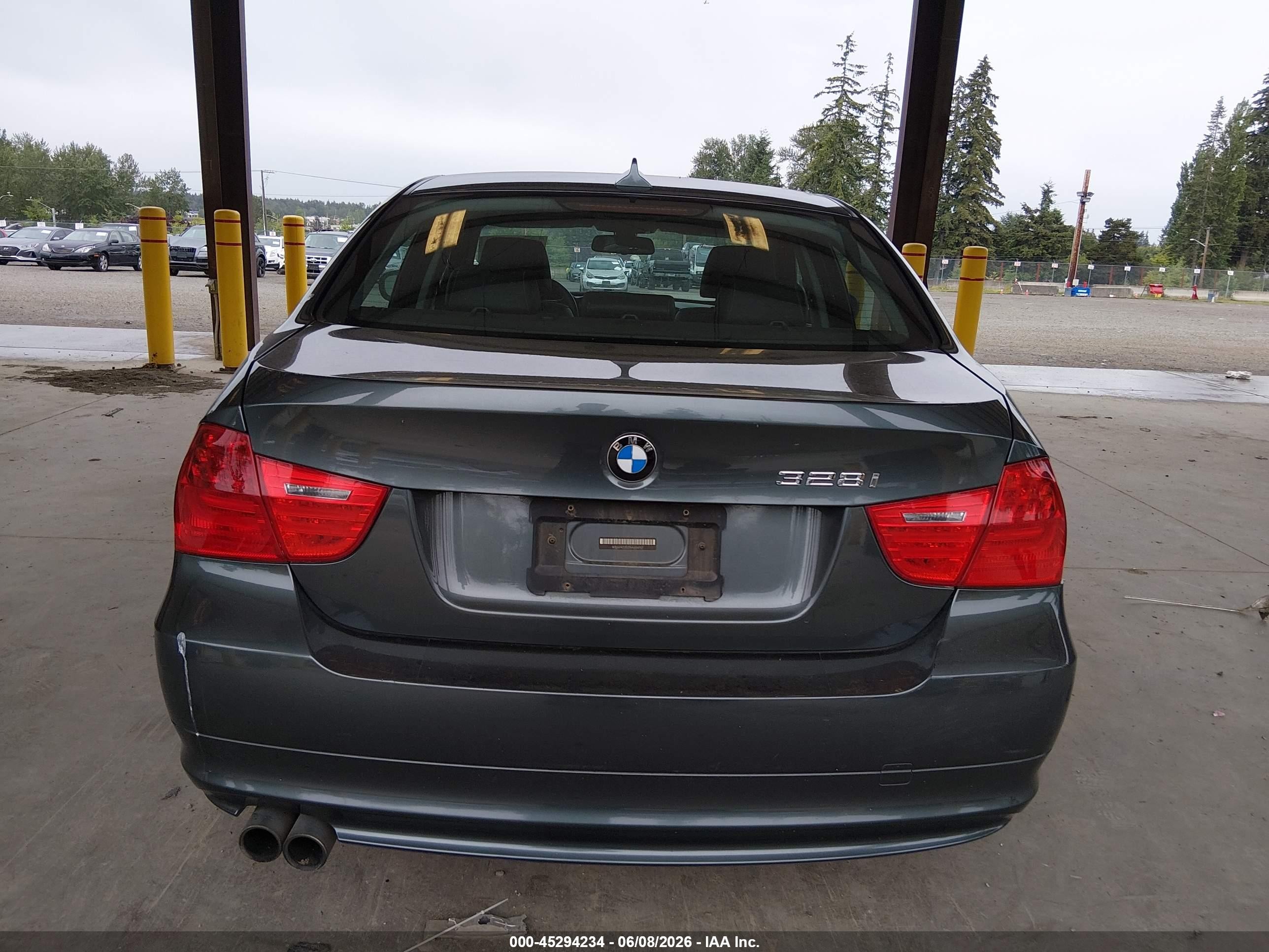 2009 Bmw 328i Xdrive Gray vin: WBAPK53539A644707