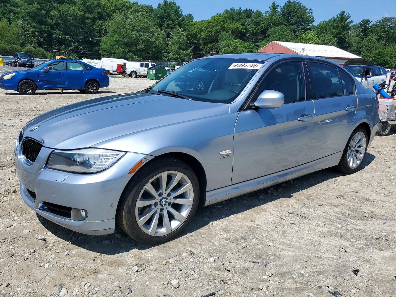2009 Bmw 328 Xi Sulev Blue vin: WBAPK53549A510661