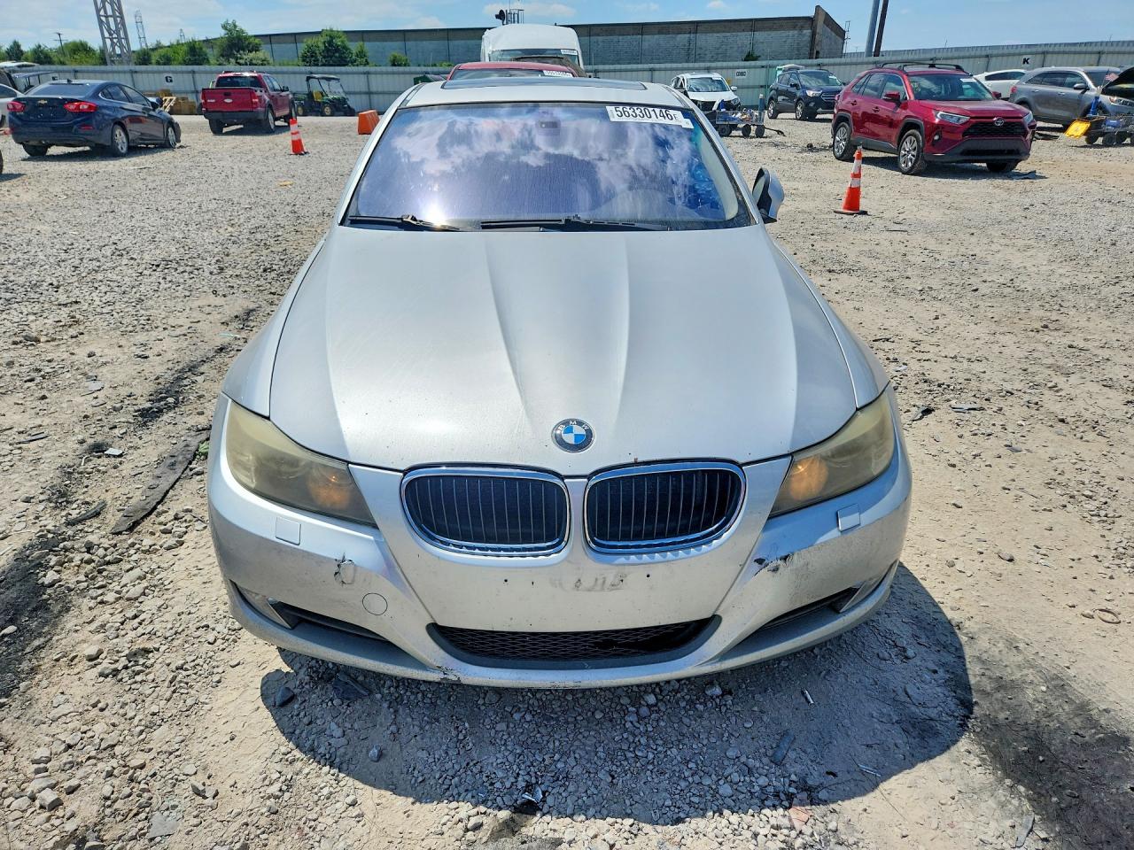 2009 Bmw 328 Xi Sulev Silver vin: WBAPK53549A513074