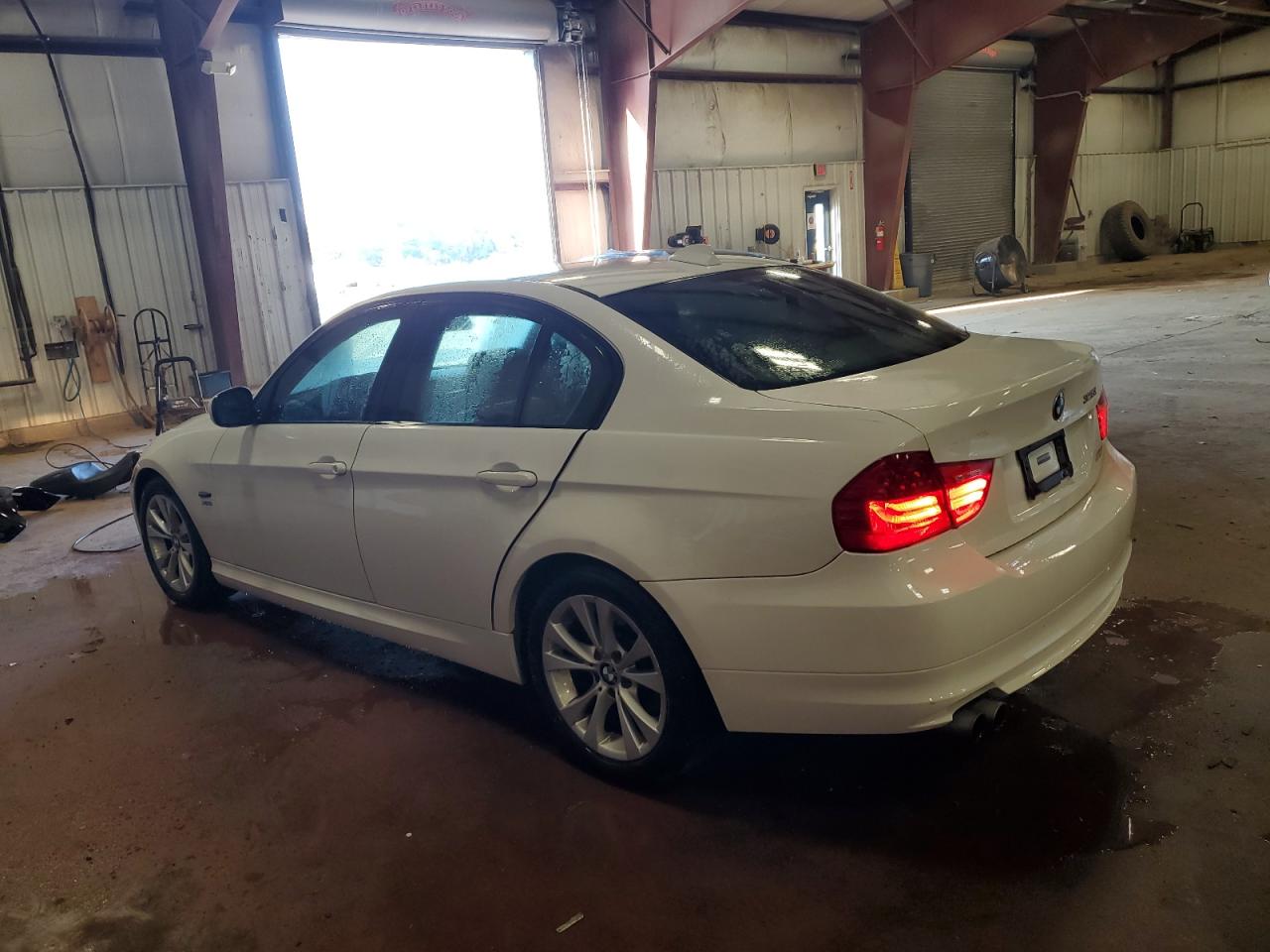 2009 Bmw 328 Xi Sulev White vin: WBAPK53549A513432