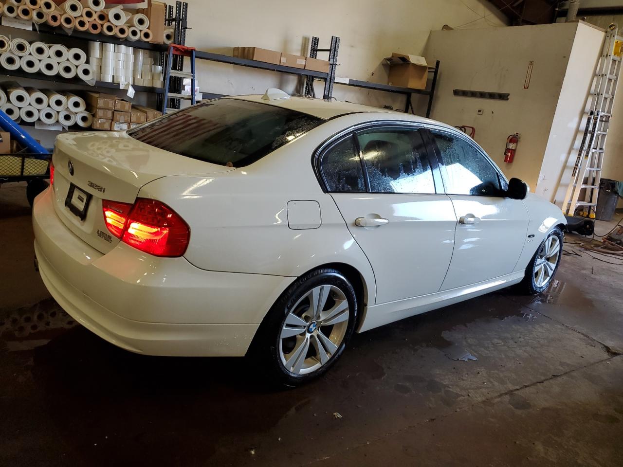 2009 Bmw 328 Xi Sulev White vin: WBAPK53549A513432