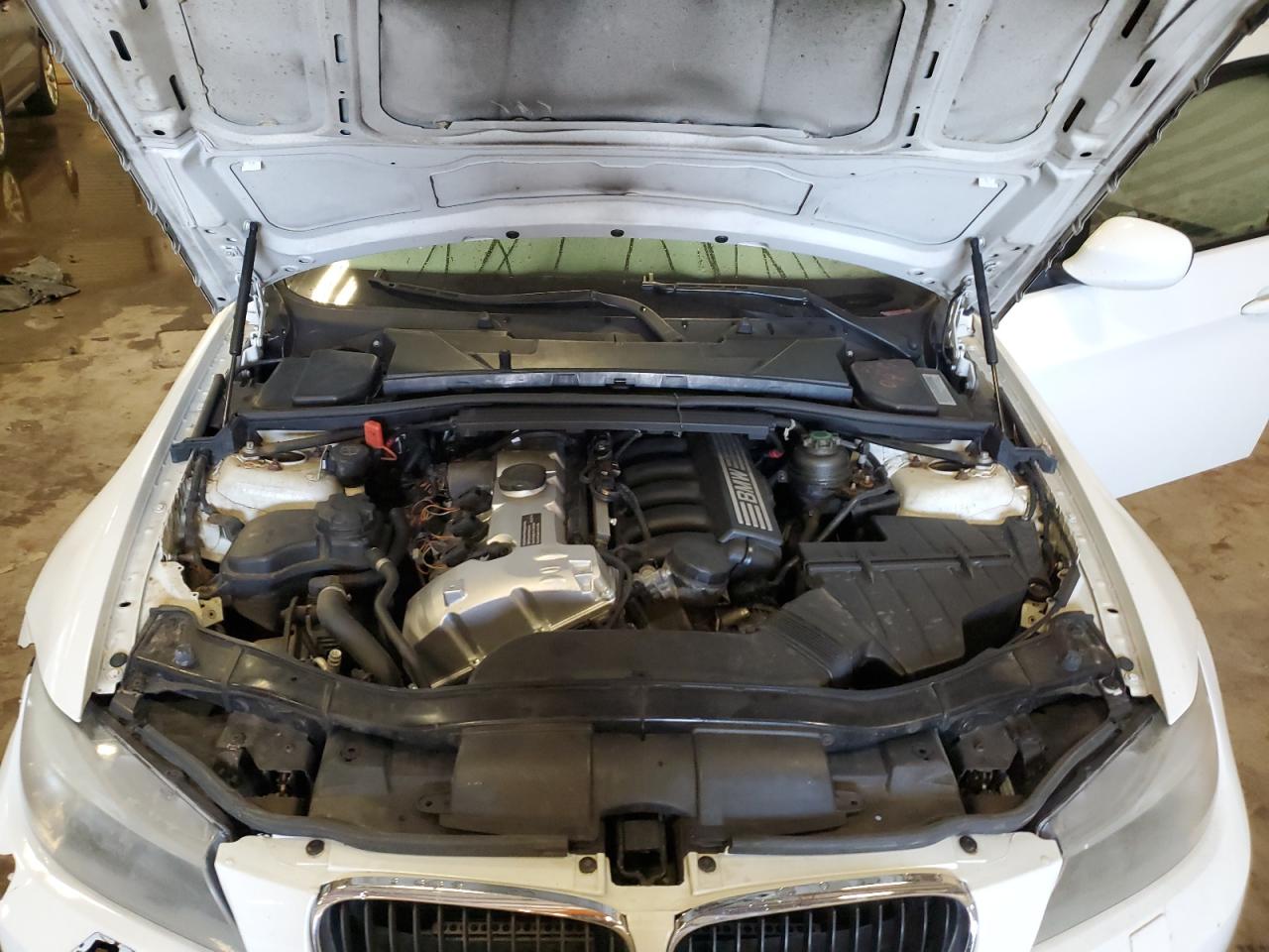 2009 Bmw 328 Xi Sulev White vin: WBAPK53549A513432
