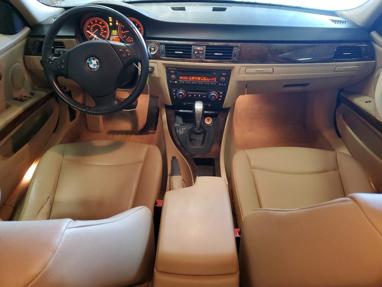 2009 Bmw 328 Xi Sulev White vin: WBAPK53549A513432