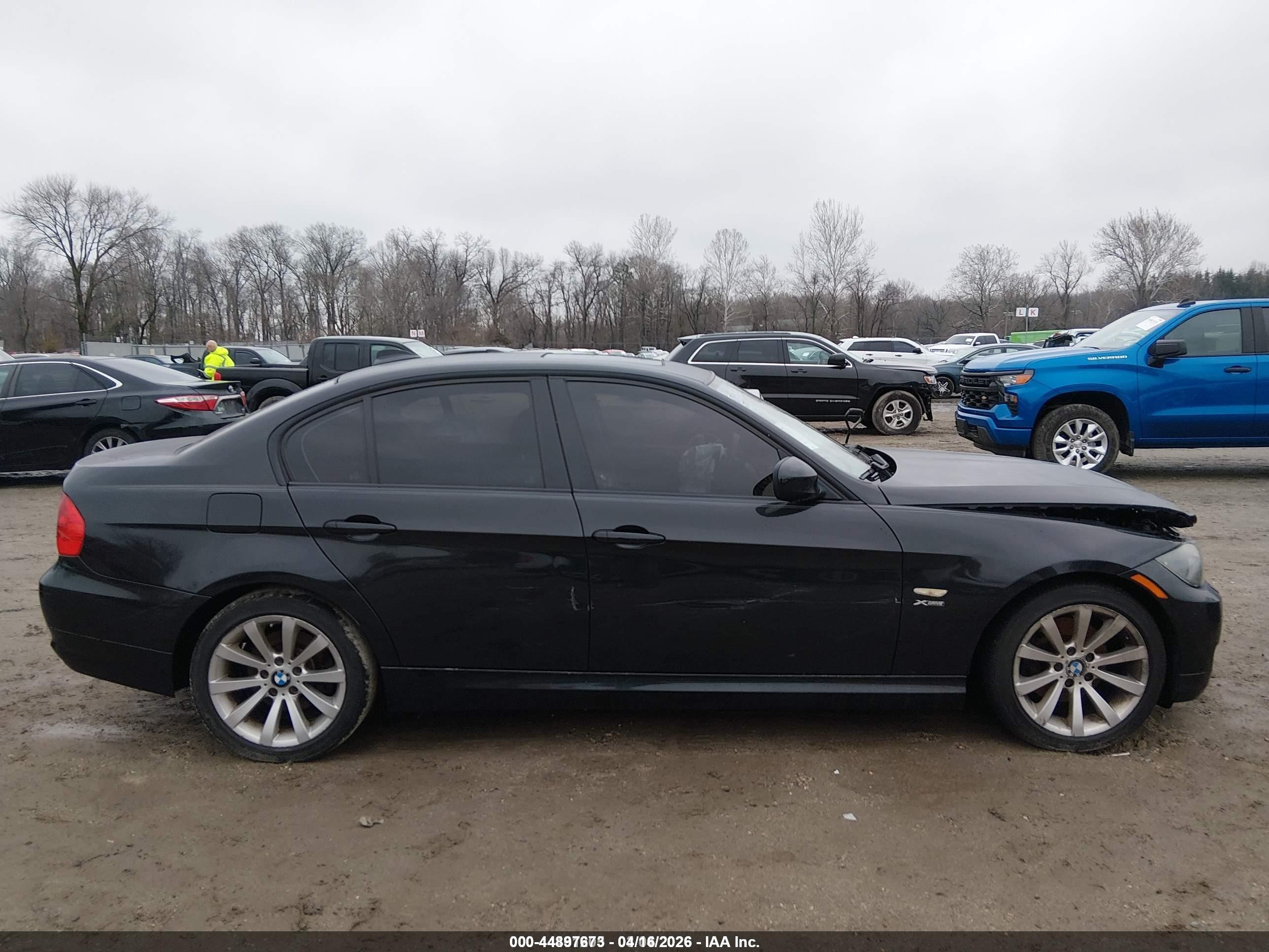 2009 Bmw 328i Xdrive Black vin: WBAPK53559A645731
