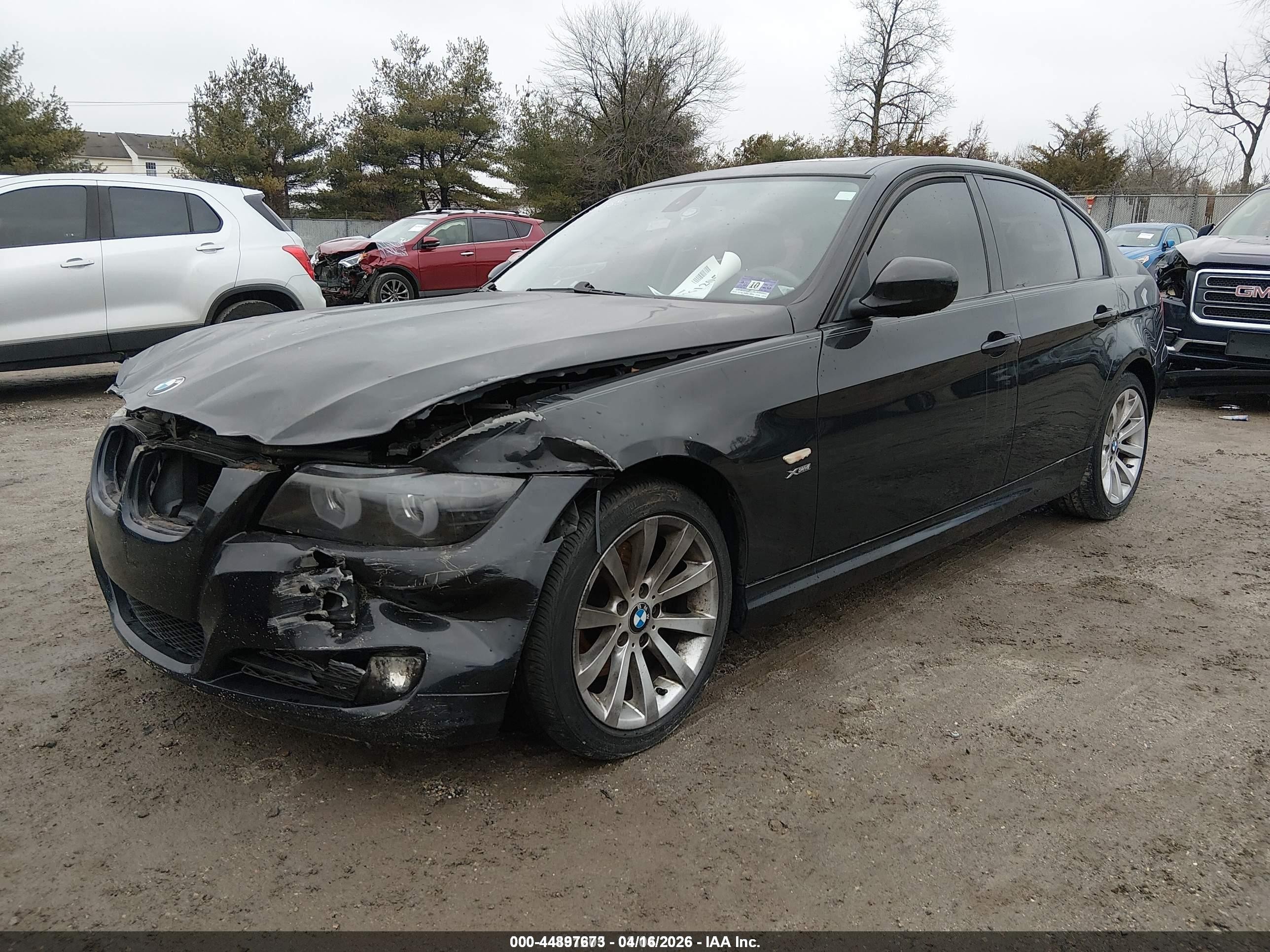 2009 Bmw 328i Xdrive Black vin: WBAPK53559A645731