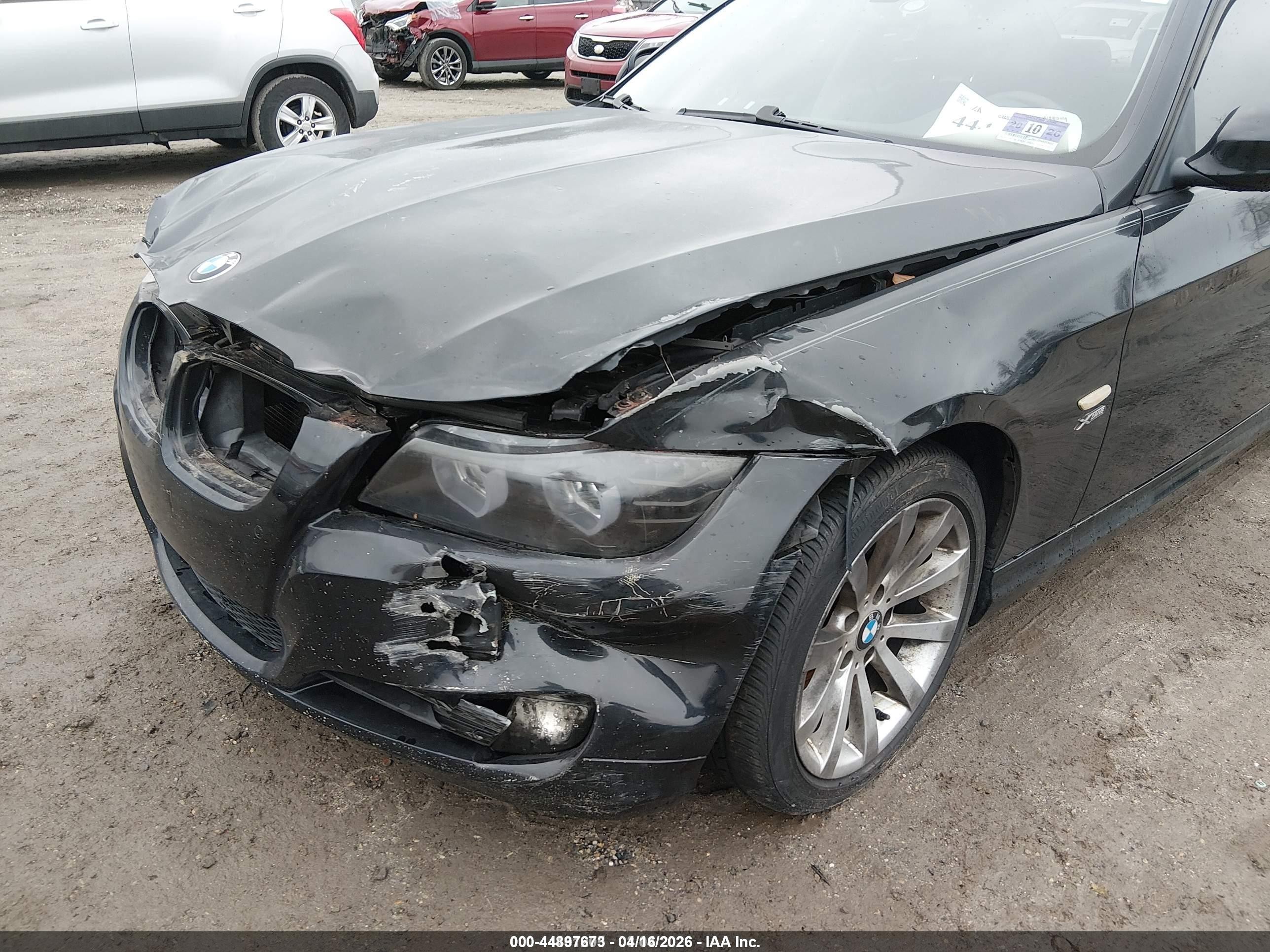 2009 Bmw 328i Xdrive Black vin: WBAPK53559A645731