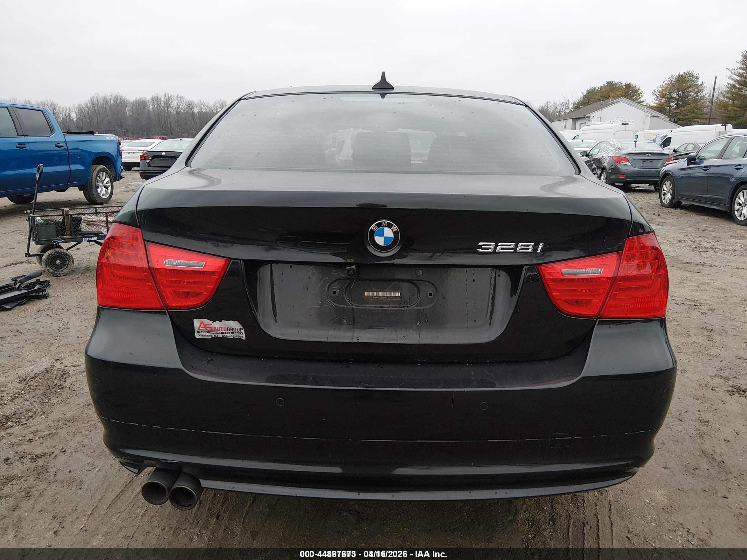2009 Bmw 328i Xdrive Black vin: WBAPK53559A645731