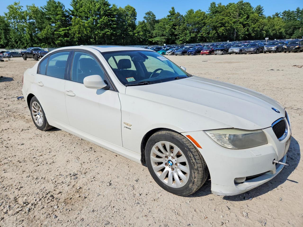 2009 Bmw 328 Xi Sulev White vin: WBAPK53569A512797