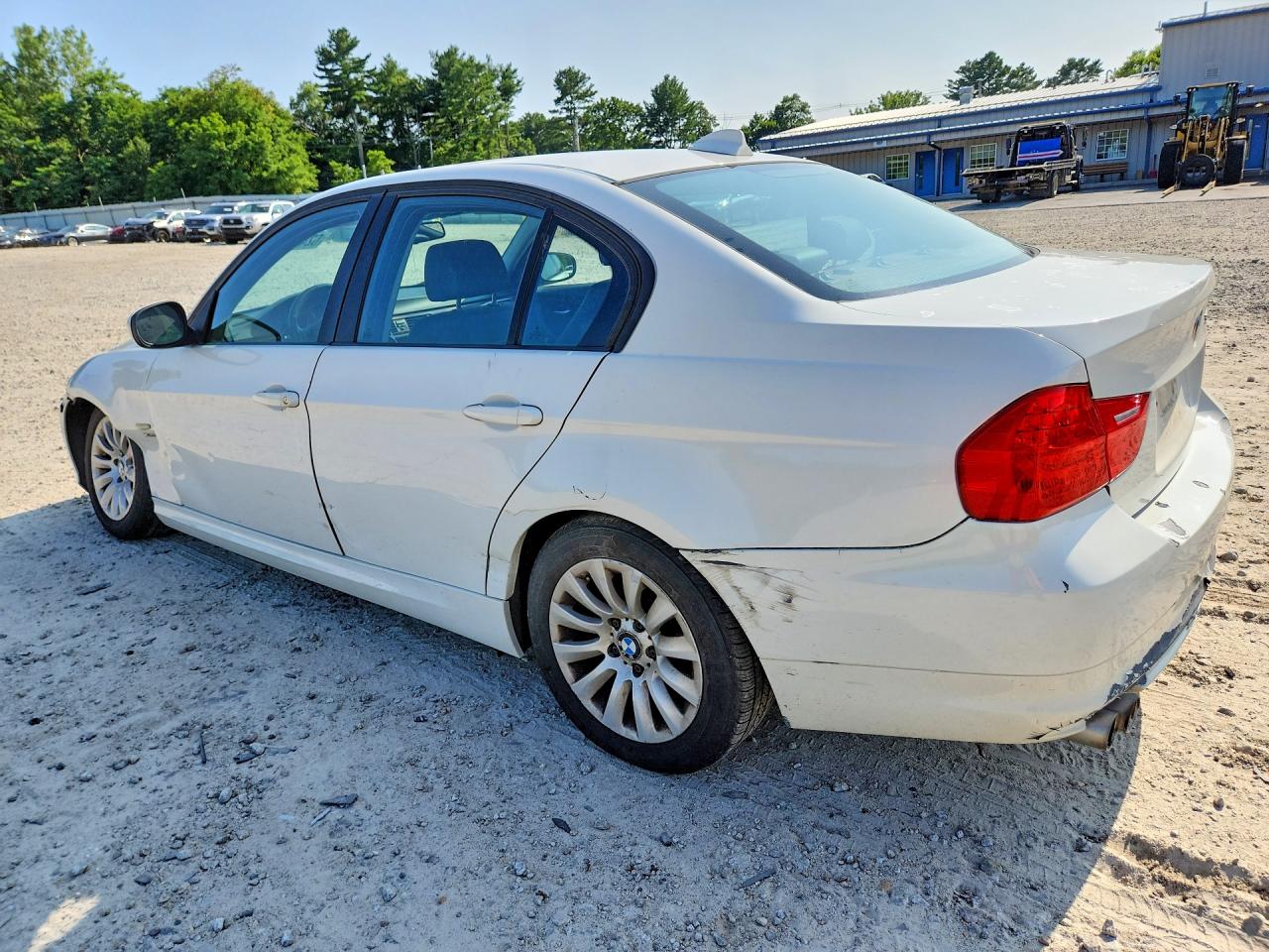 2009 Bmw 328 Xi Sulev White vin: WBAPK53569A512797