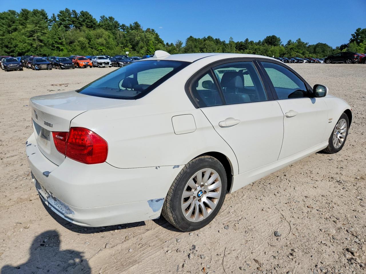 2009 Bmw 328 Xi Sulev White vin: WBAPK53569A512797