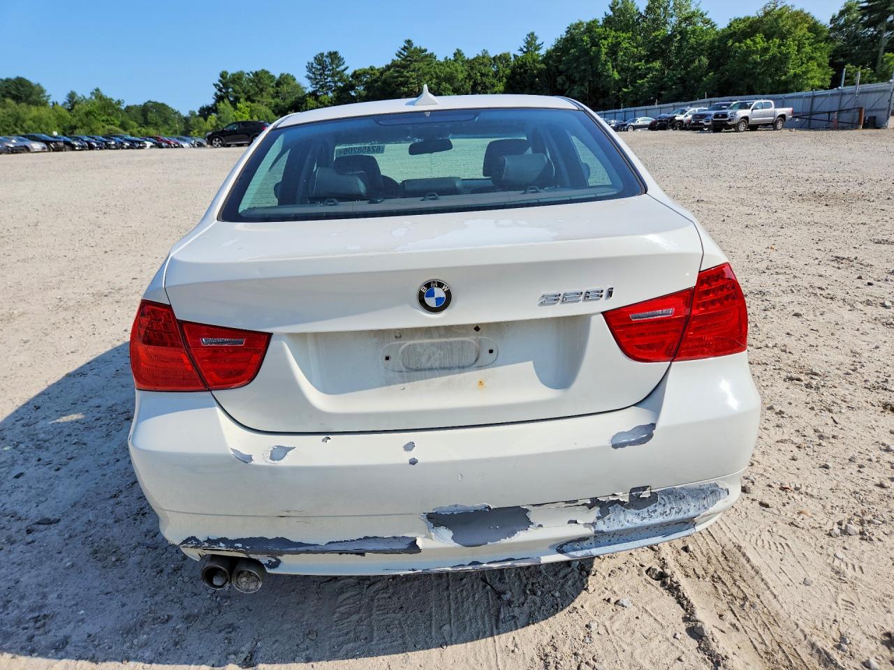 2009 Bmw 328 Xi Sulev White vin: WBAPK53569A512797