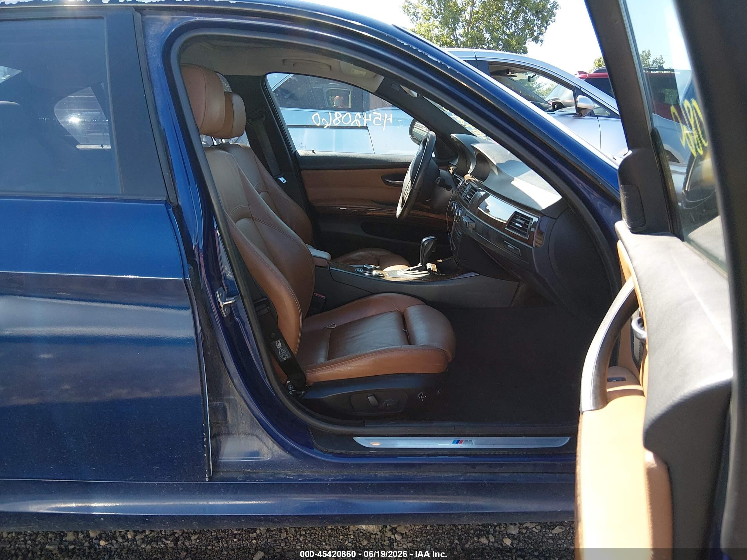2009 Bmw 328i Xdrive Blue vin: WBAPK53579A643253