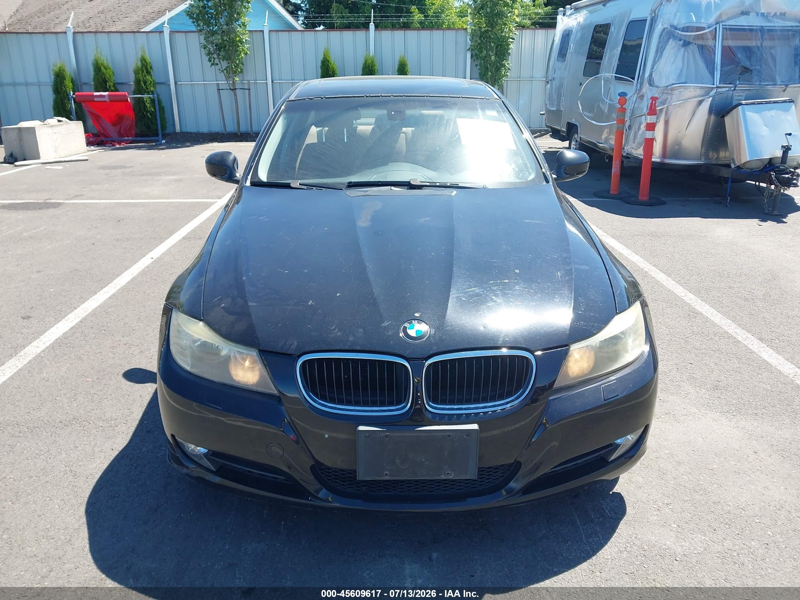 2009 Bmw 328i Xdrive Black vin: WBAPK53589A509996
