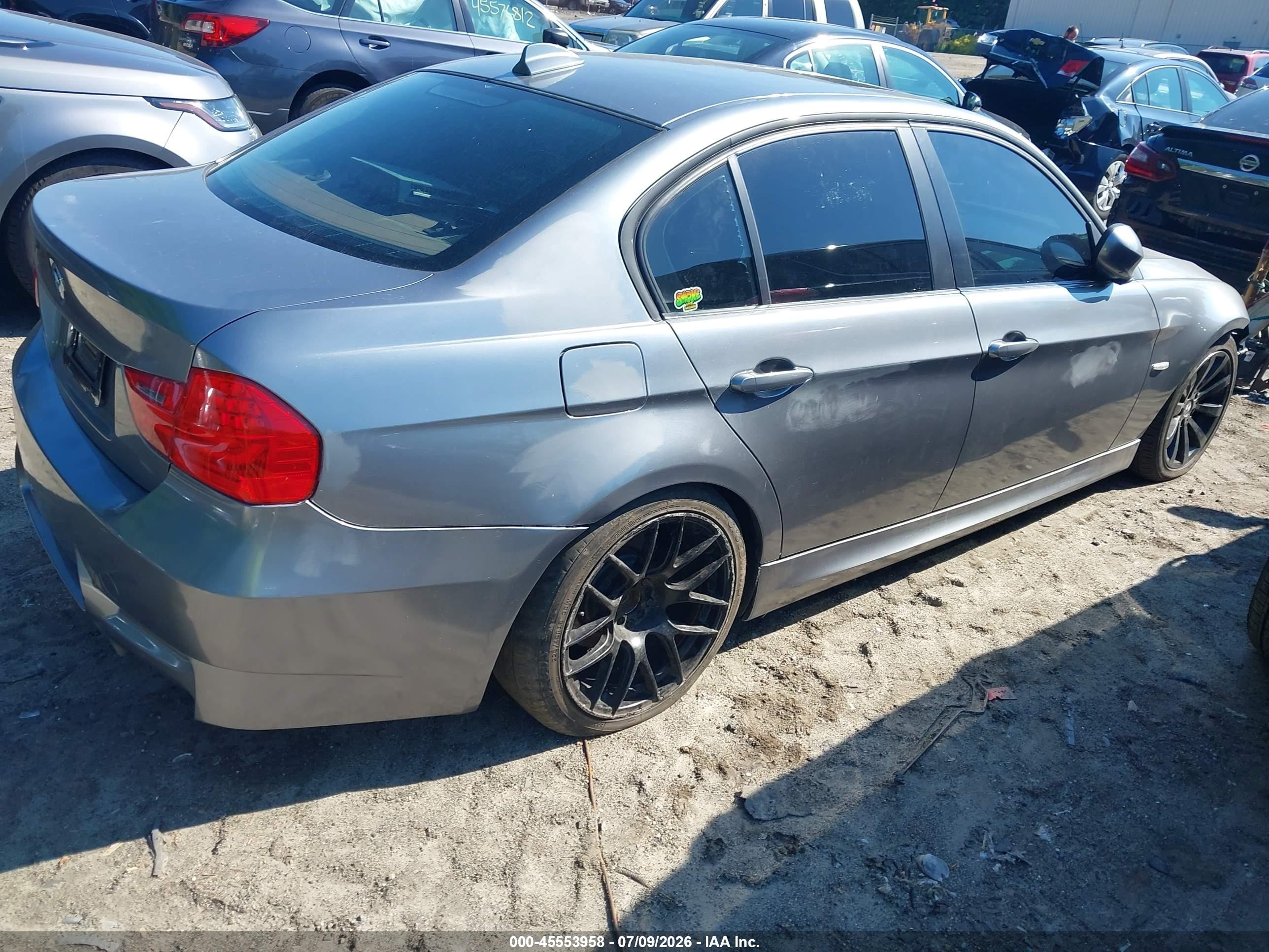 2009 Bmw 328i Xdrive Silver vin: WBAPK53599A514866