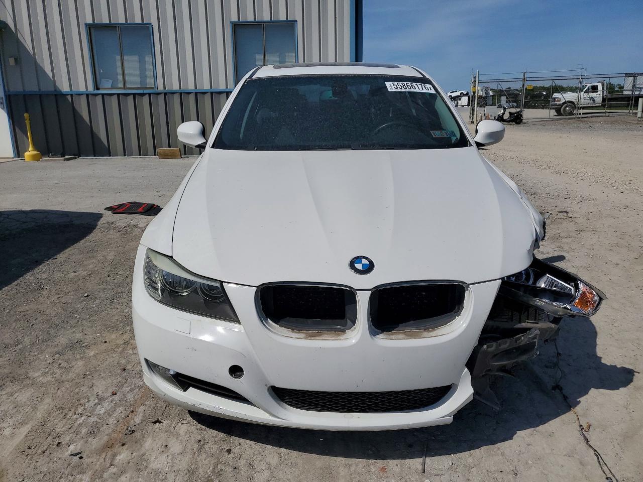 2009 Bmw 328 Xi Sulev White vin: WBAPK535X9A512804