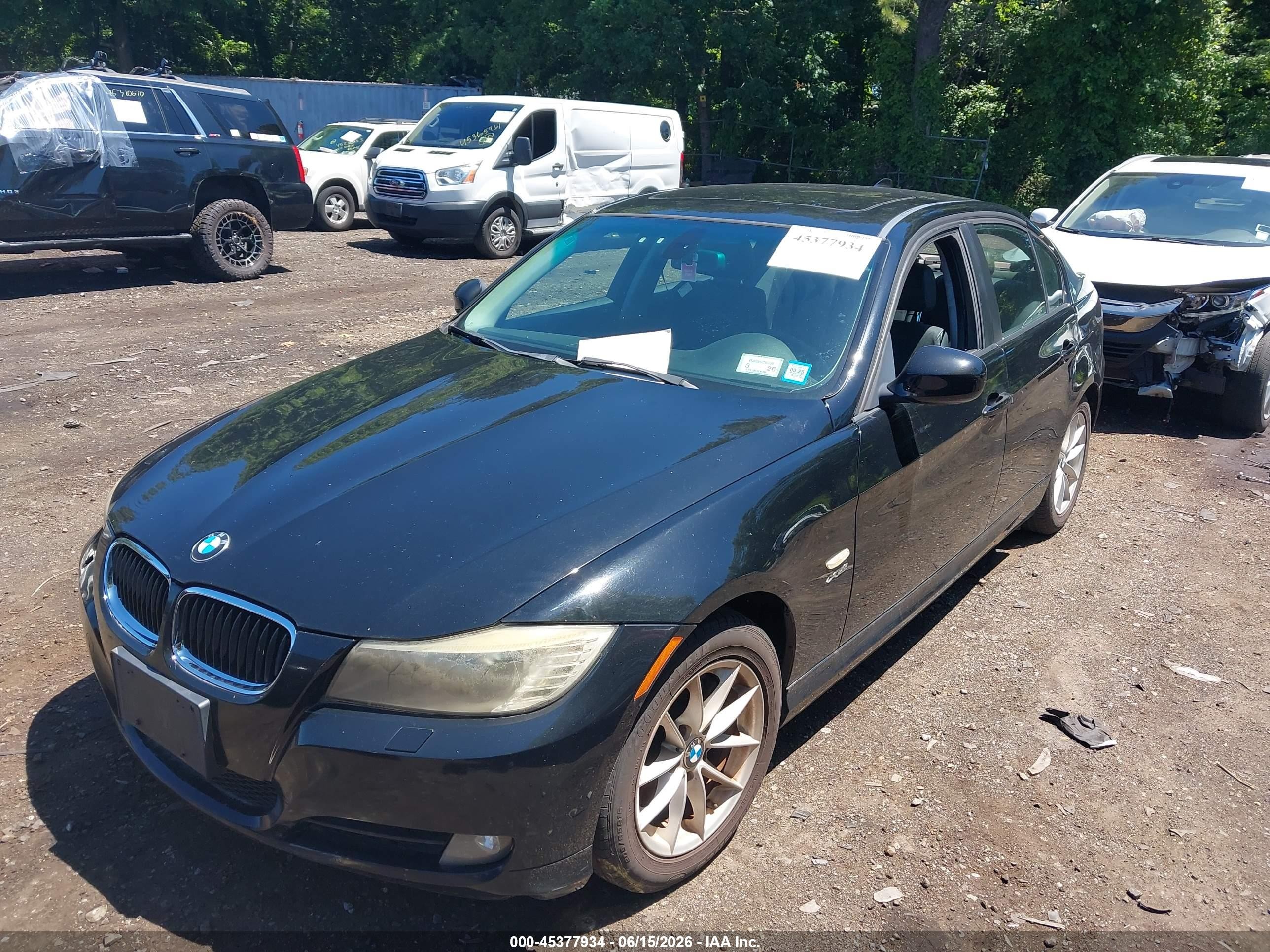 2010 Bmw 328i Xdrive Black vin: WBAPK5C50AA650615