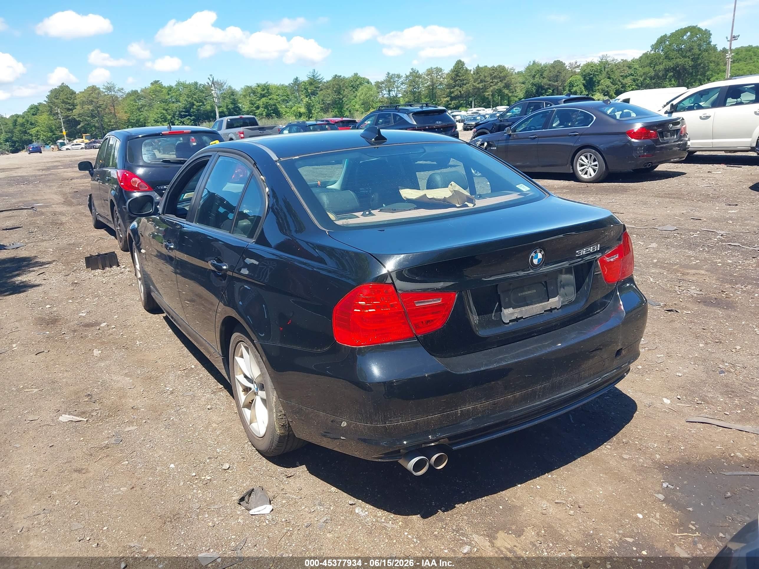 2010 Bmw 328i Xdrive Black vin: WBAPK5C50AA650615