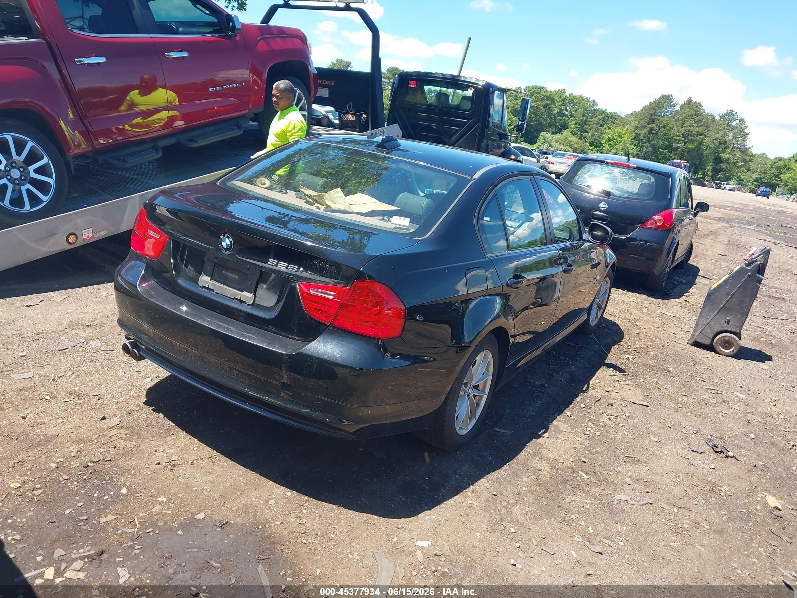 2010 Bmw 328i Xdrive Black vin: WBAPK5C50AA650615