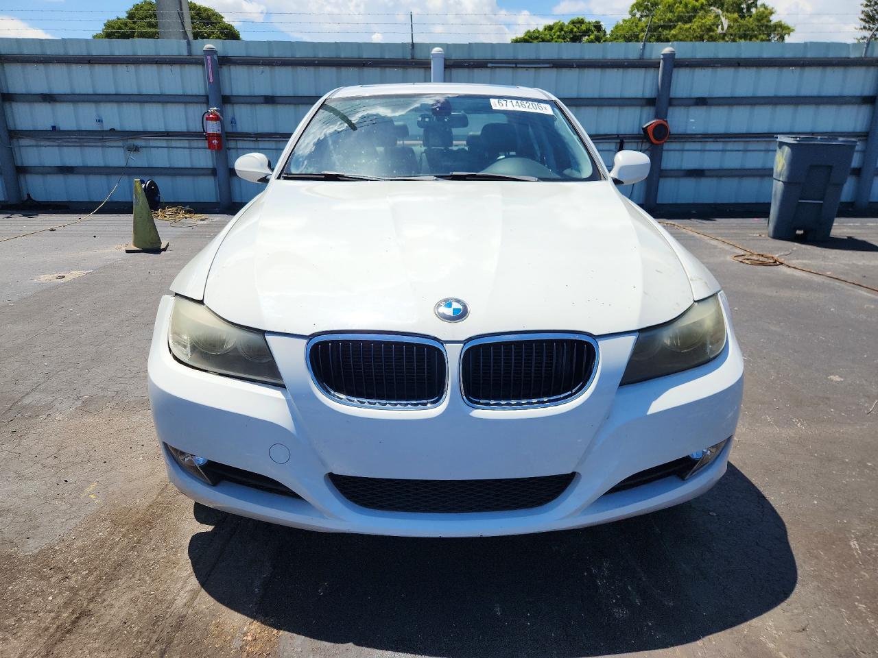 2011 Bmw 328 Xi Sulev White vin: WBAPK5C50BA656576