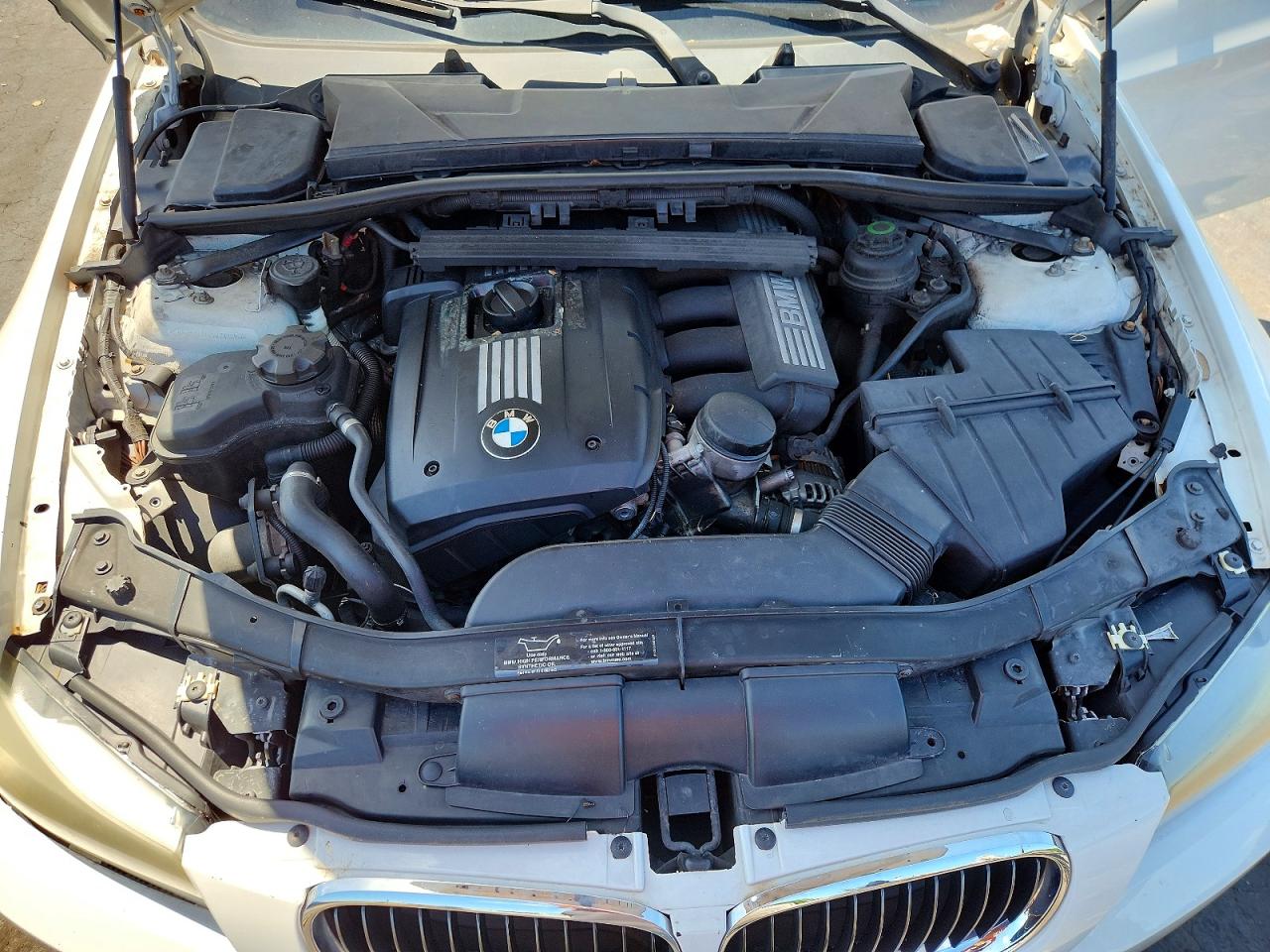 2011 Bmw 328 Xi Sulev White vin: WBAPK5C50BA656576