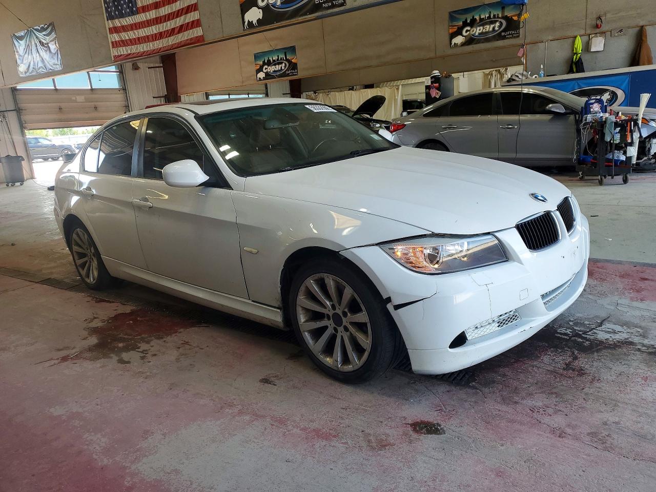 2011 Bmw 328 Xi Sulev White vin: WBAPK5C50BA994625