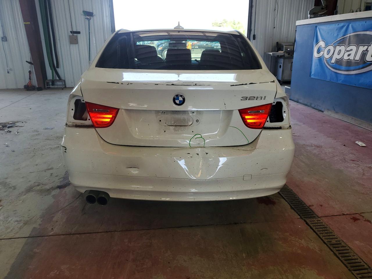2011 Bmw 328 Xi Sulev White vin: WBAPK5C50BA994625