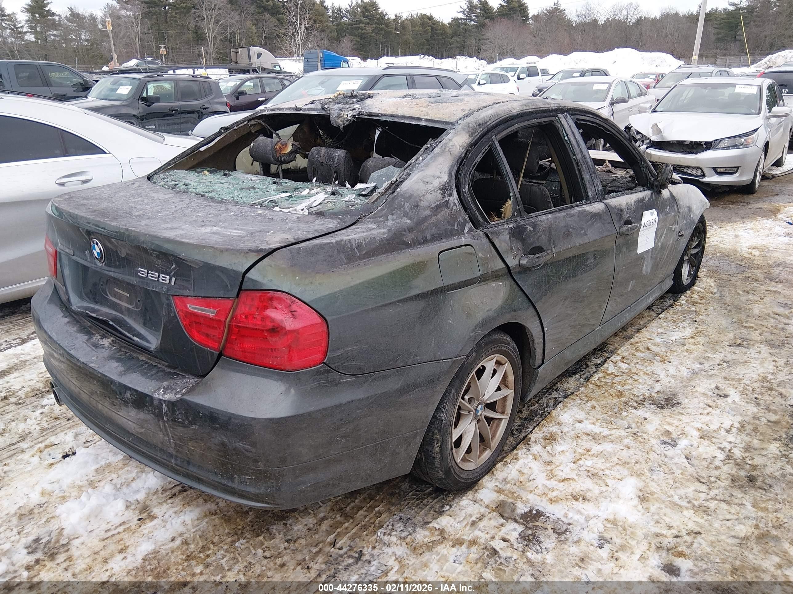 2010 Bmw 328i Xdrive Green vin: WBAPK5C51AA649456